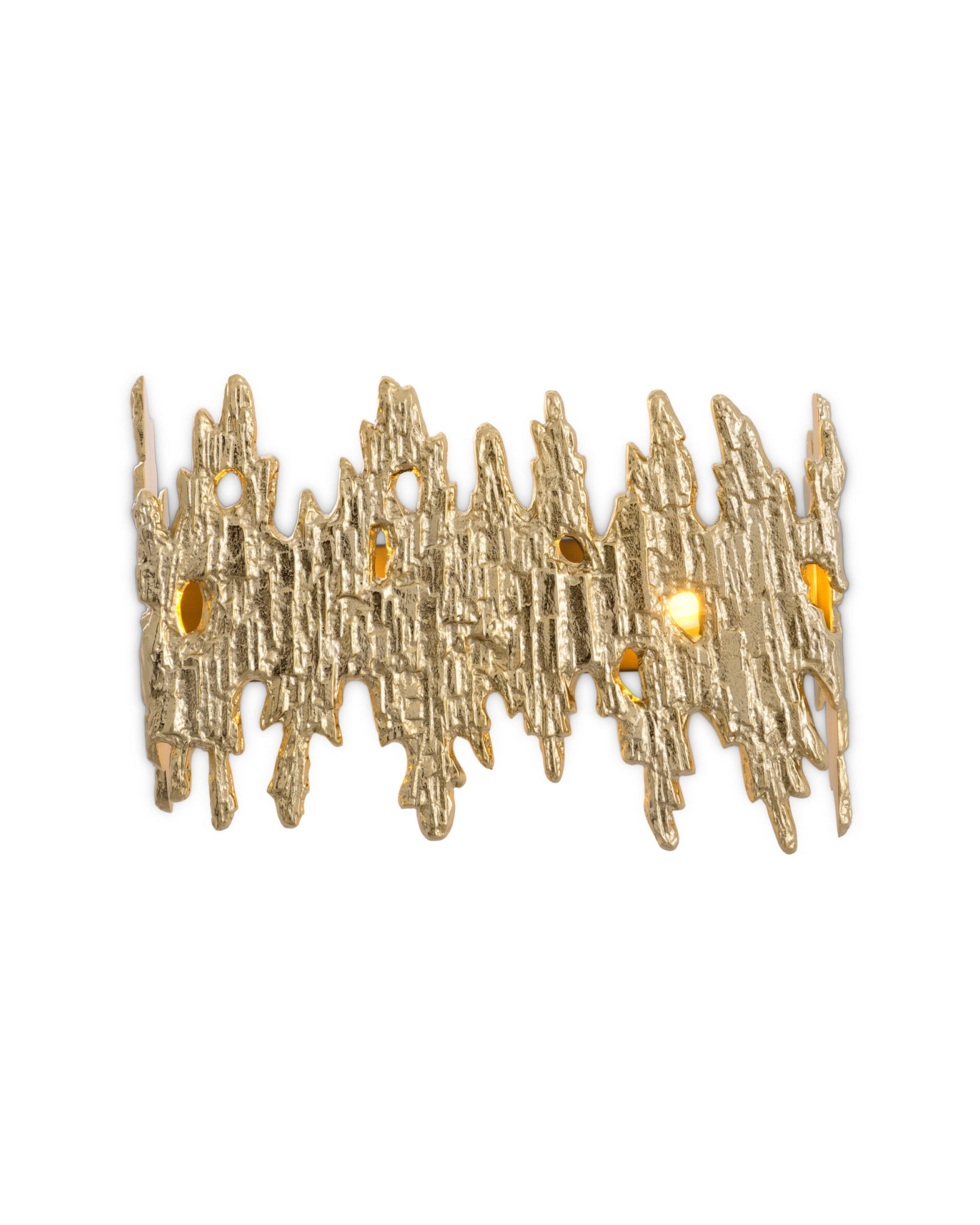 Creten vägglampa guld