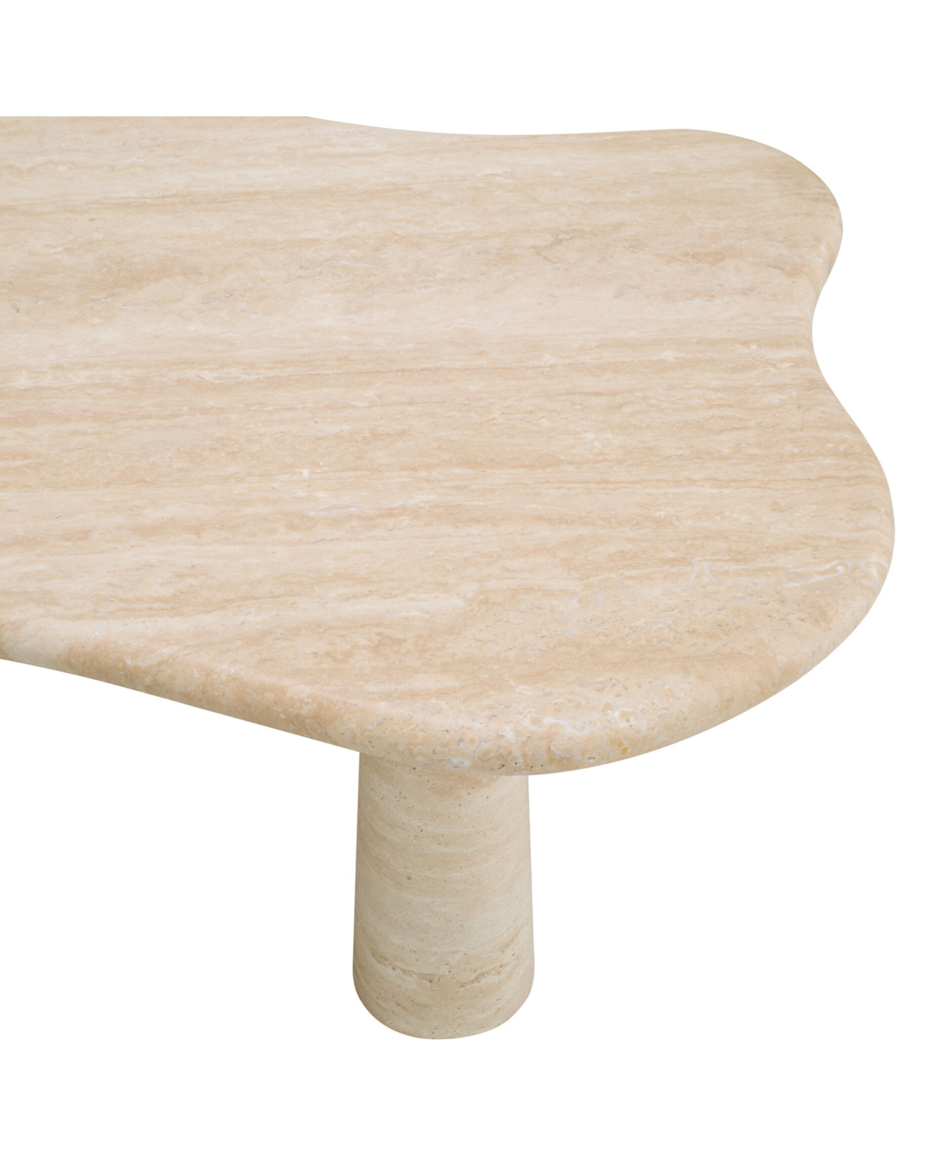 Isernia soffbord travertine