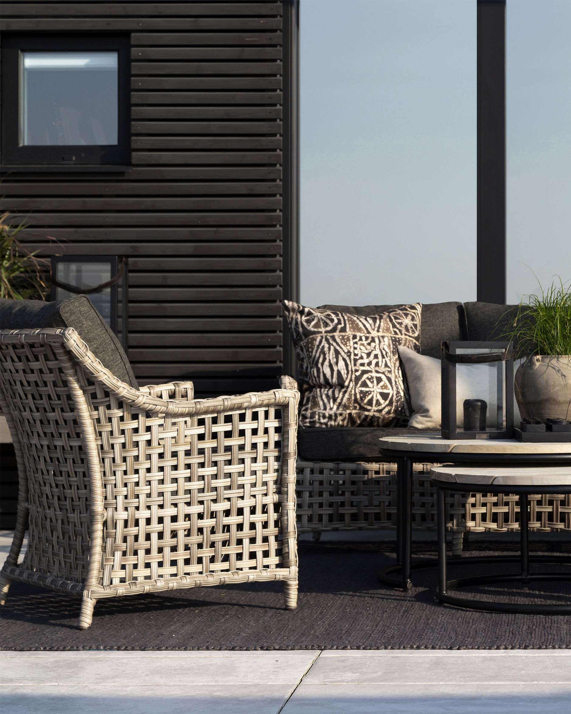 Malaga fåtölj classic grey