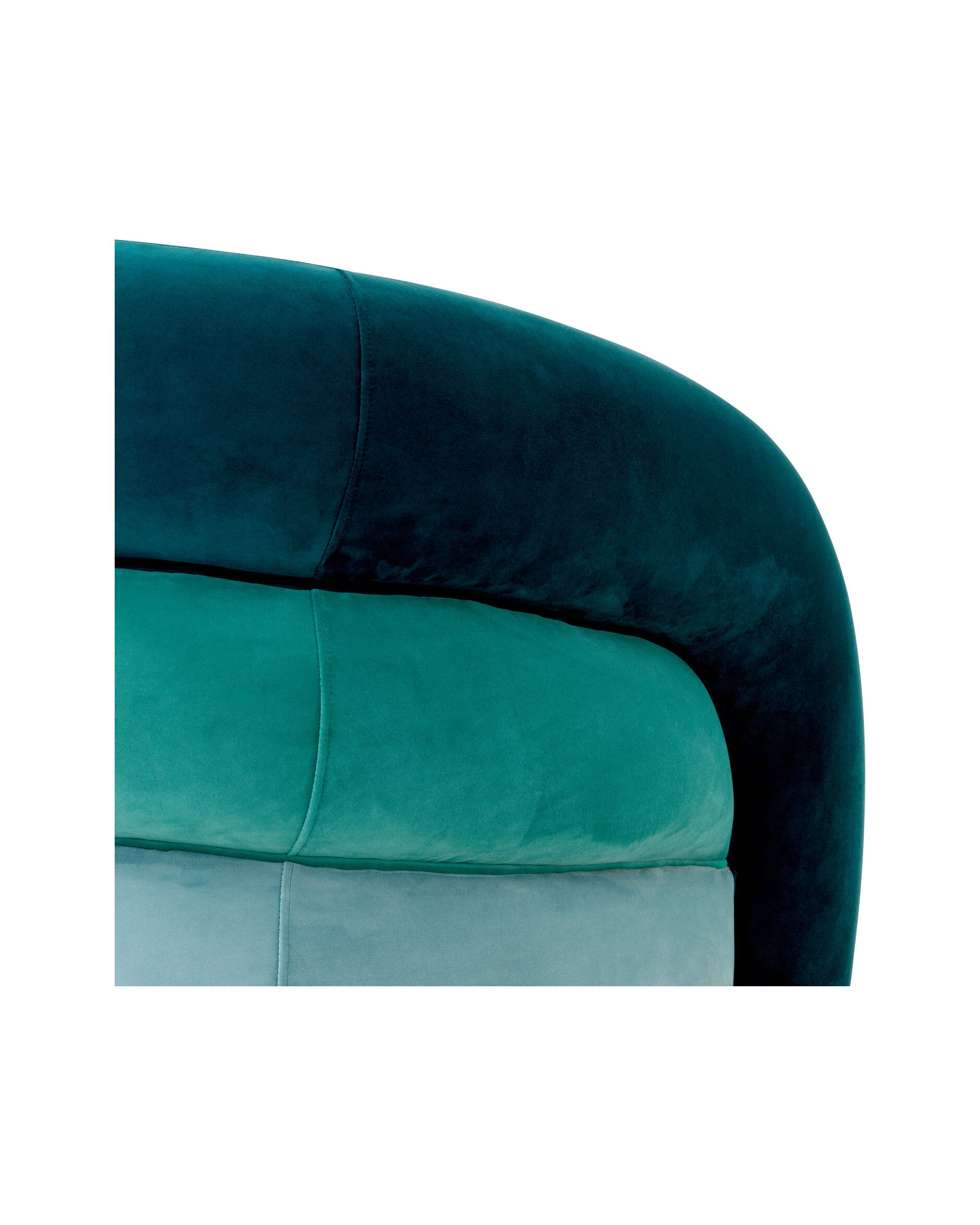 Novelle fåtölj savona sea green velvet