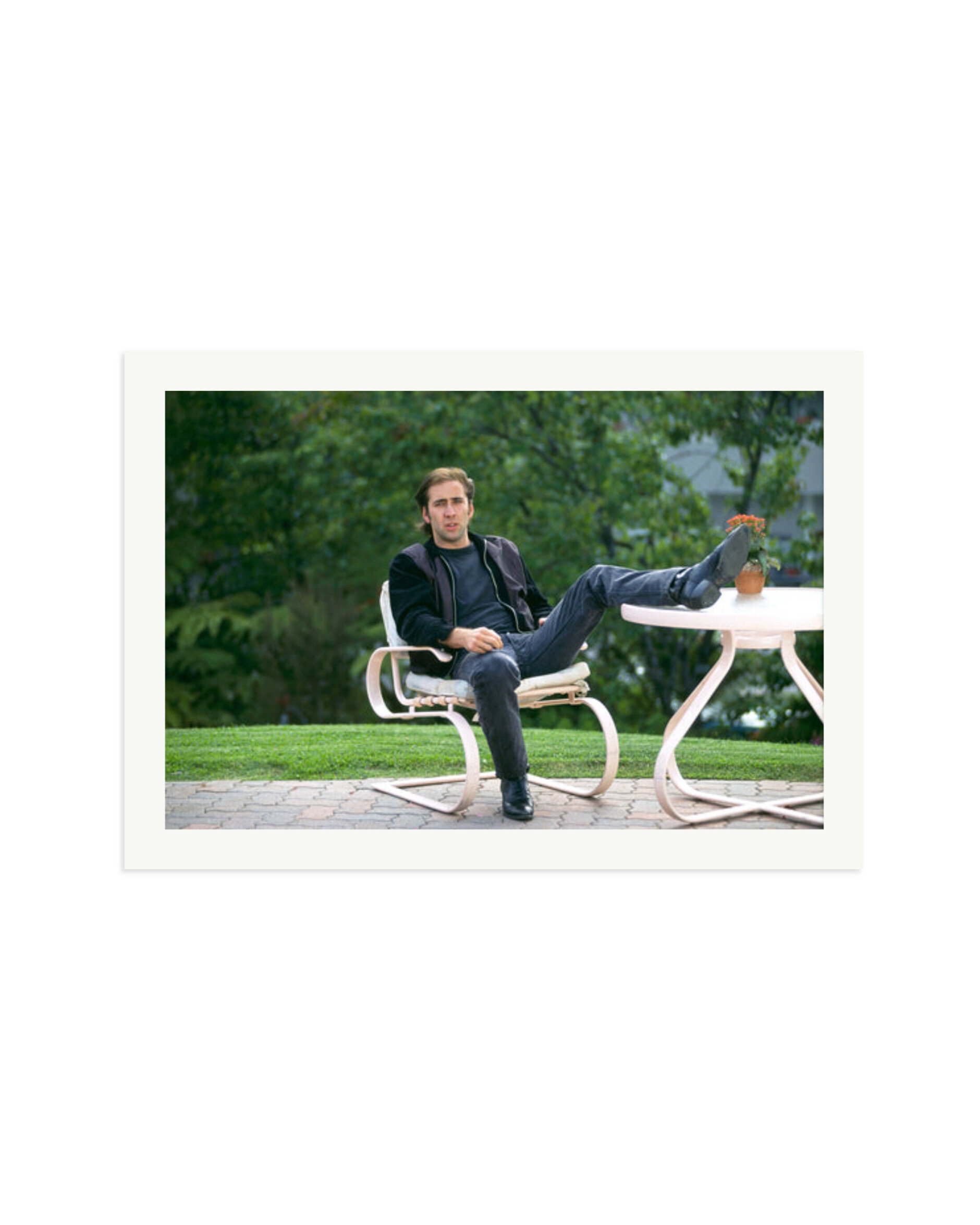 Nicholas Cage at the Westwood Marquis Hotel Print Only / XXL