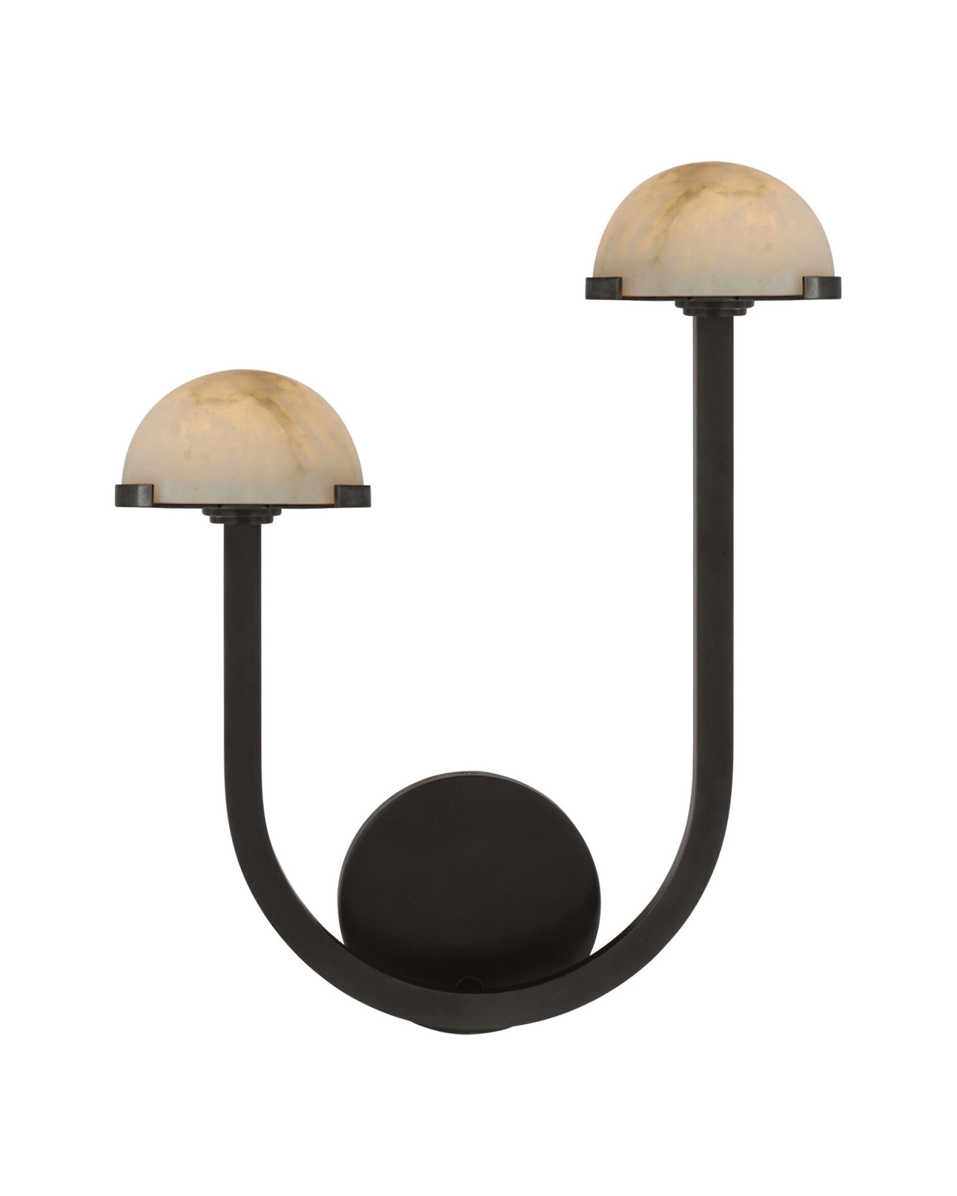 Pedra 15" vägglampa vänster brons