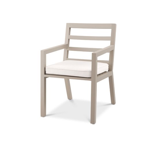 Sand - Delta dining chair outdoor sand