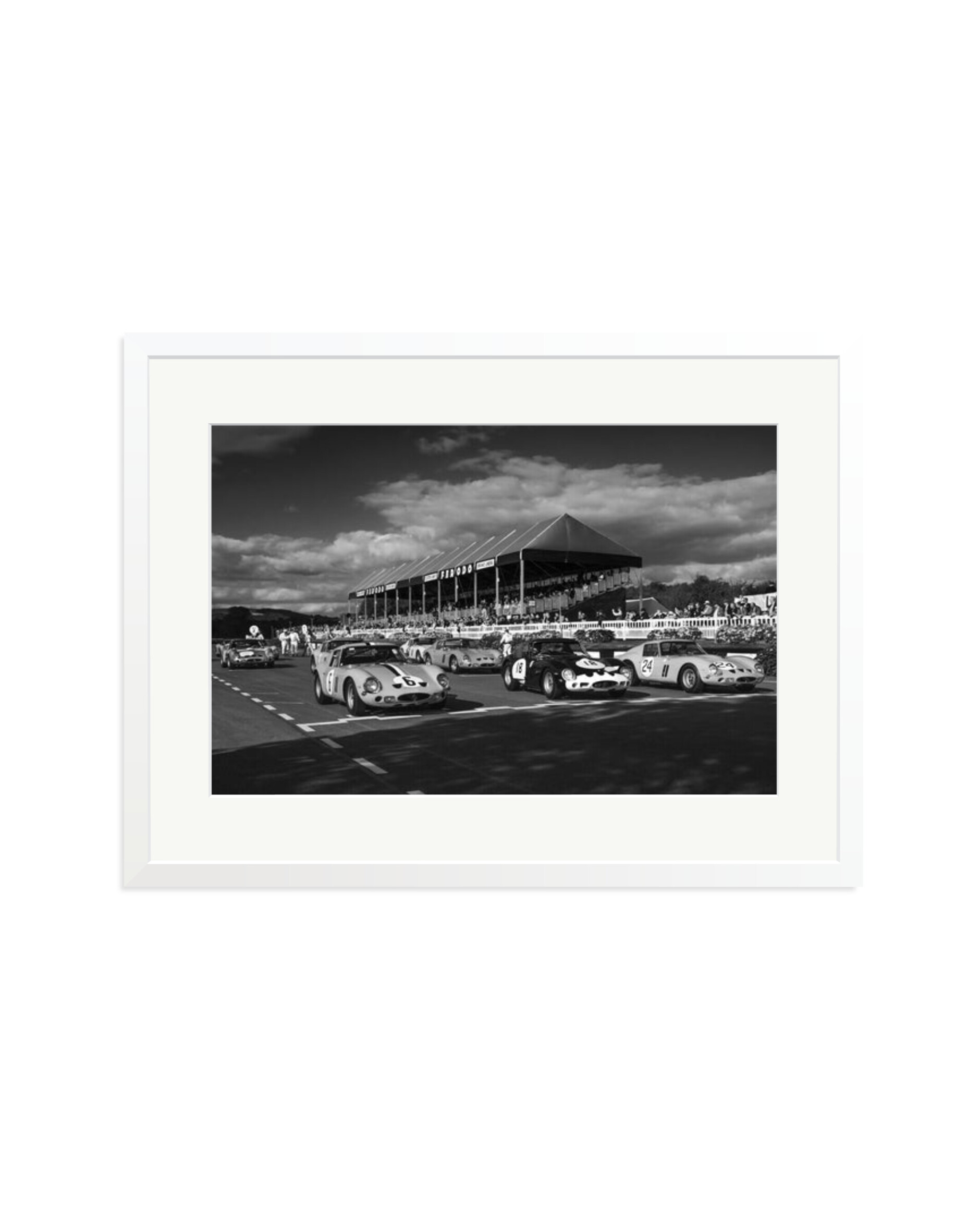 Ferarri 250 GTO's White / XL
