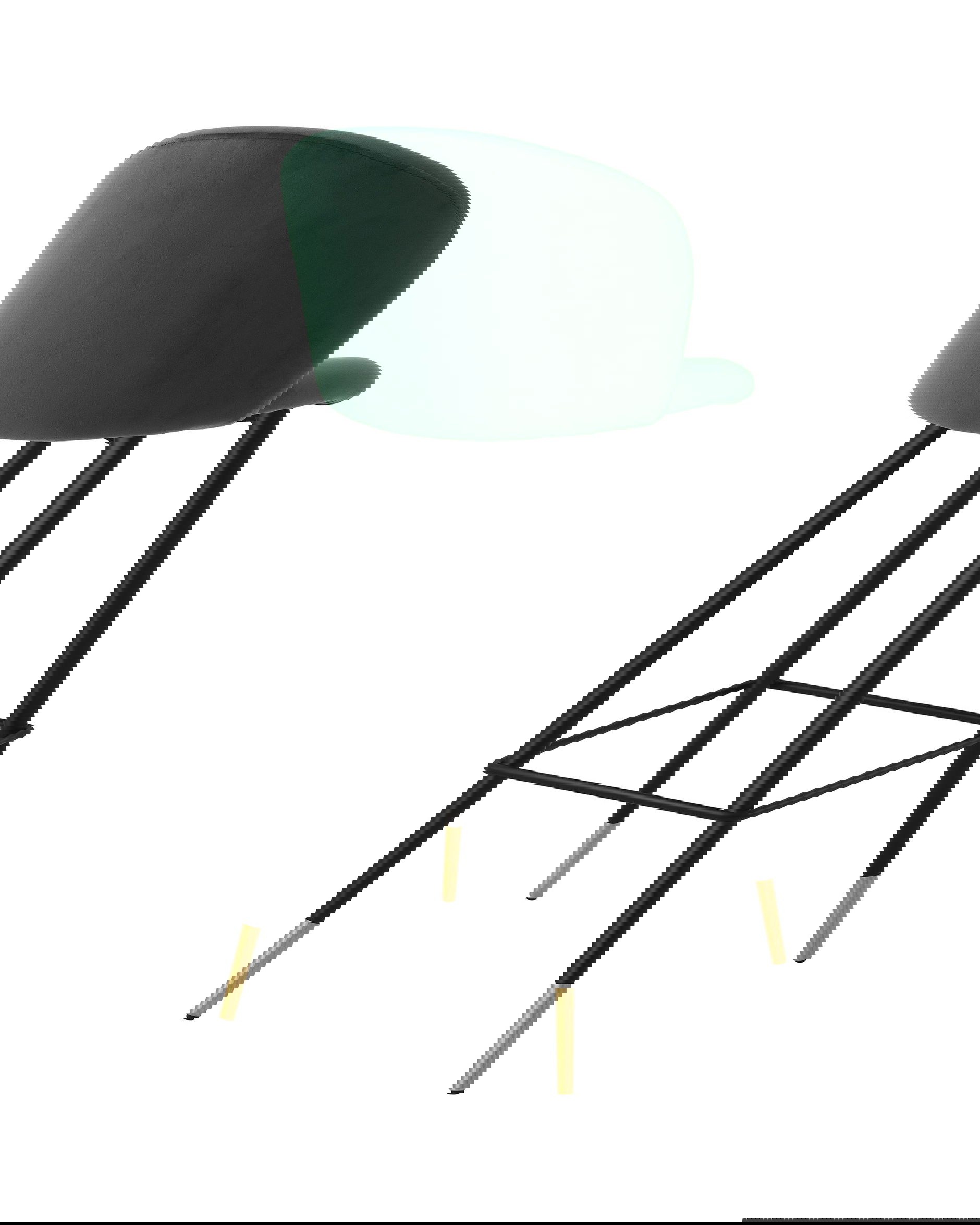 Volante barstol roche dark green velvet