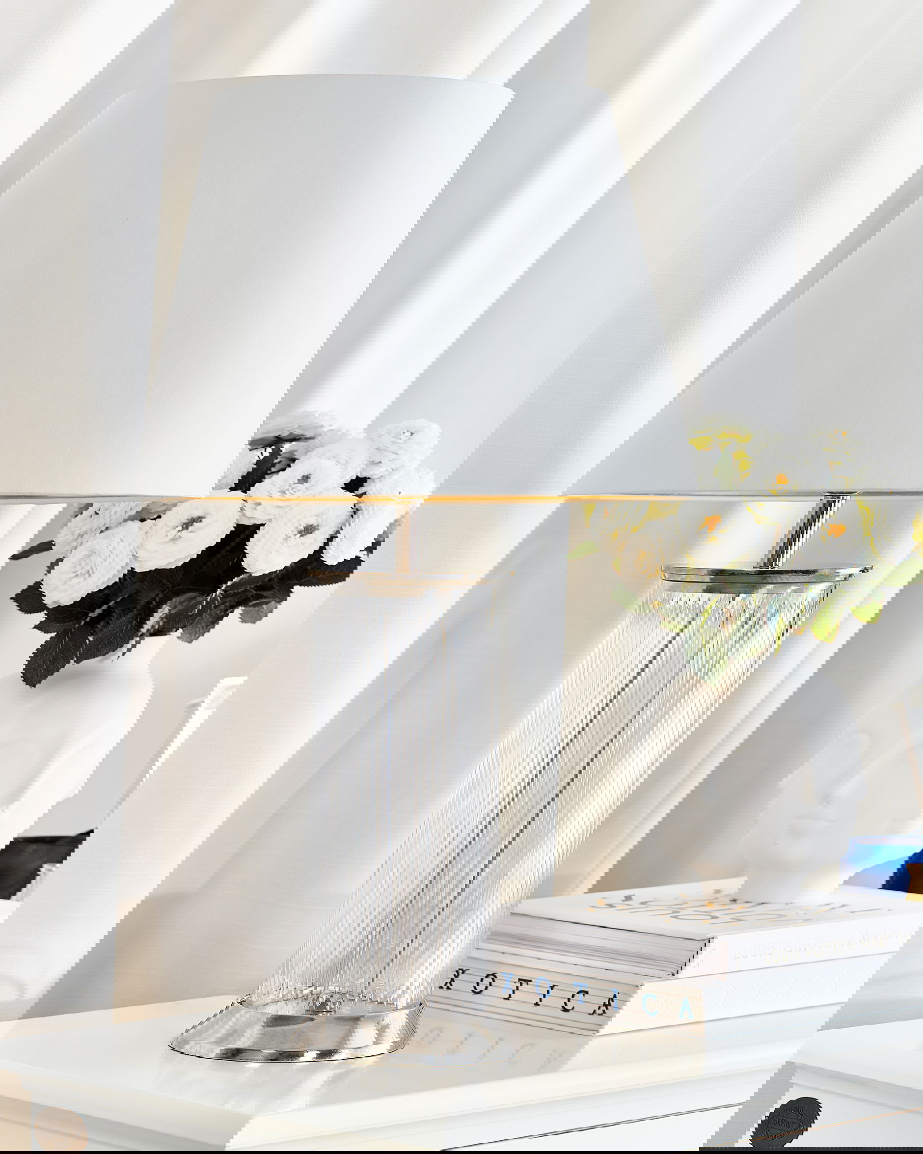 Ludlow lampskärm vit