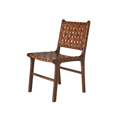 Cognac - Postage dining chair natural