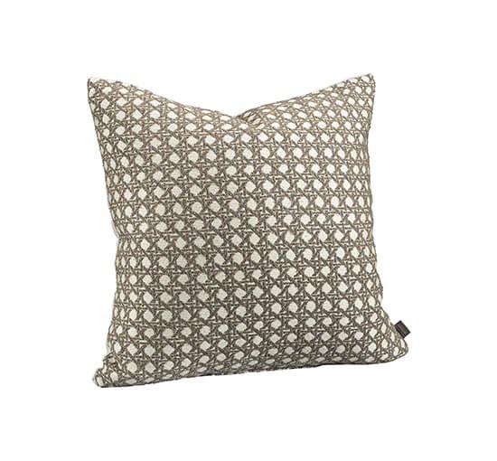 null - Nomad Cane Cushion Cover Linen