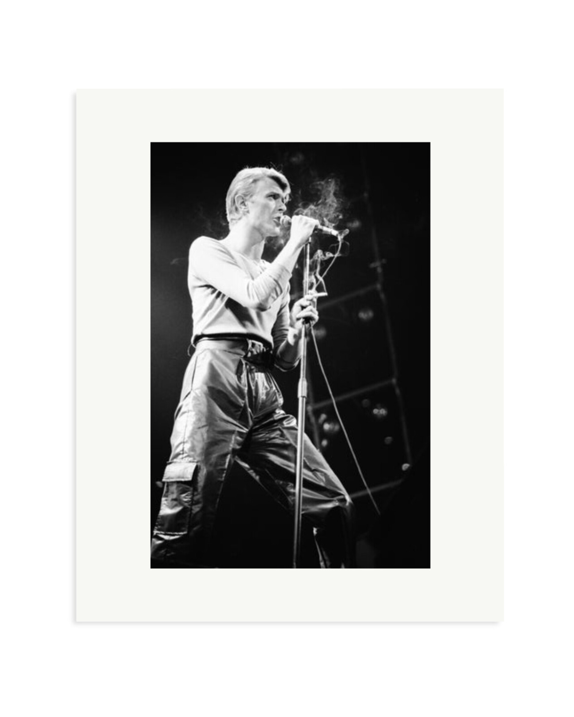 Smoking Bowie, 1978 Print Only / Medium