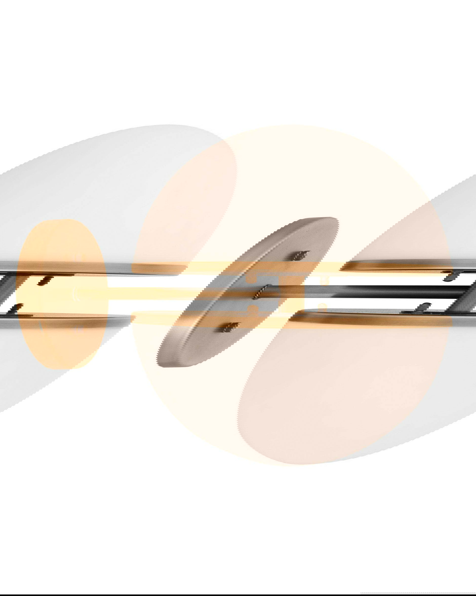 Spiridon vägglampa mässing