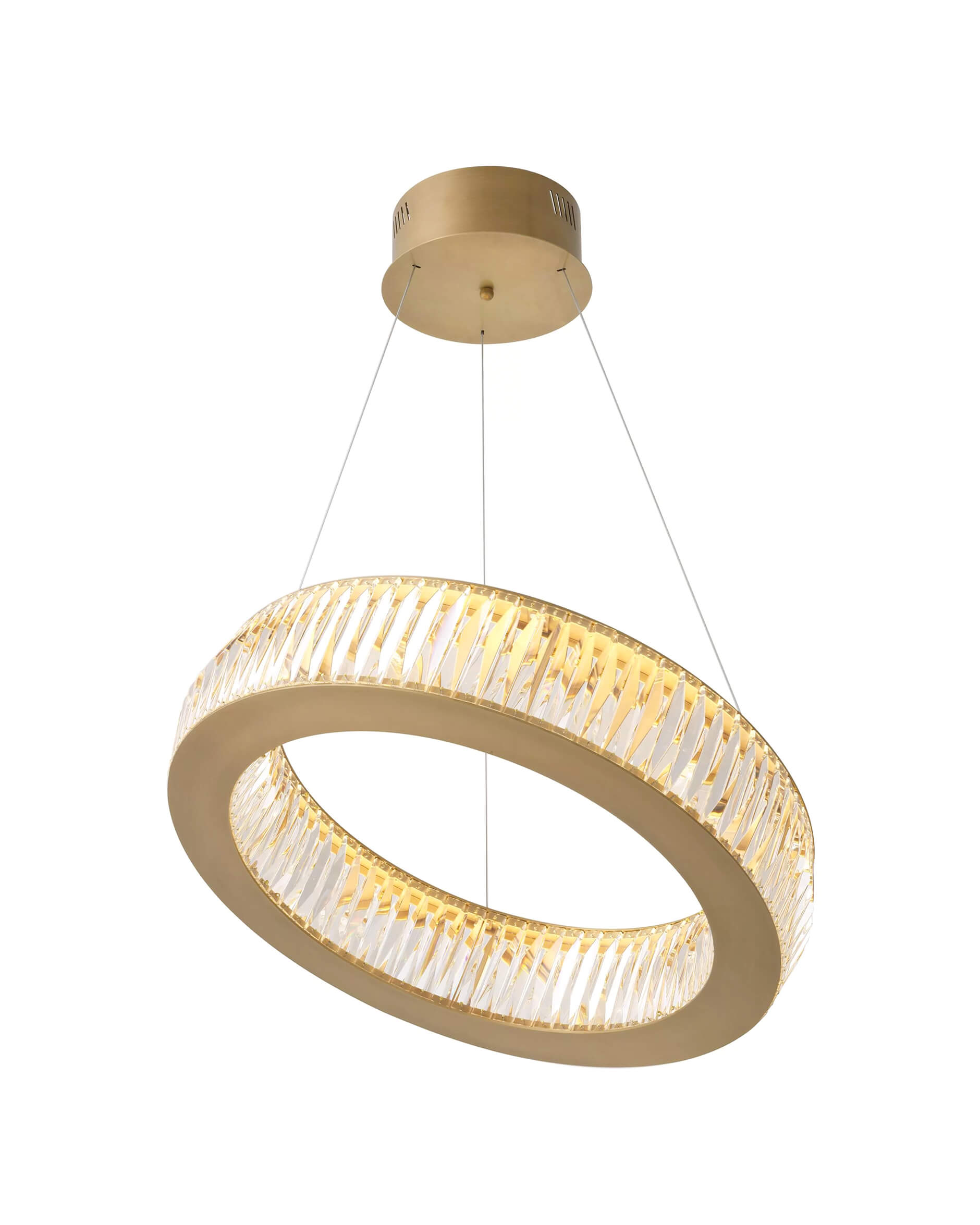 Vancouver taklampa antik mässing