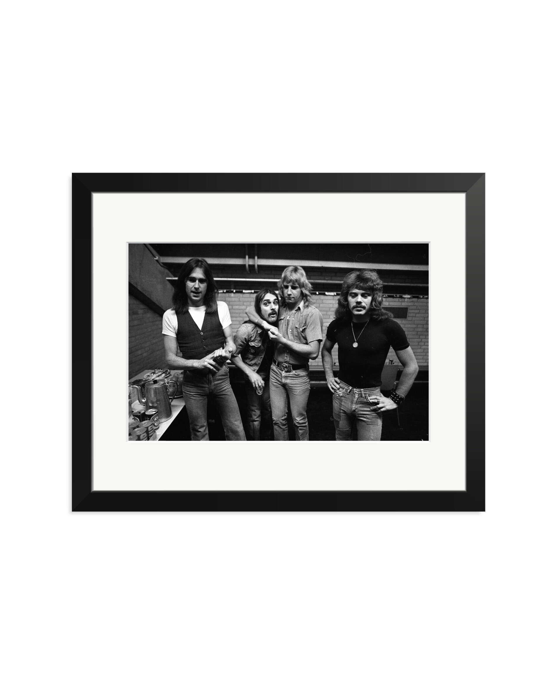 Status Quo Backstage in Amsterdam Black / Medium
