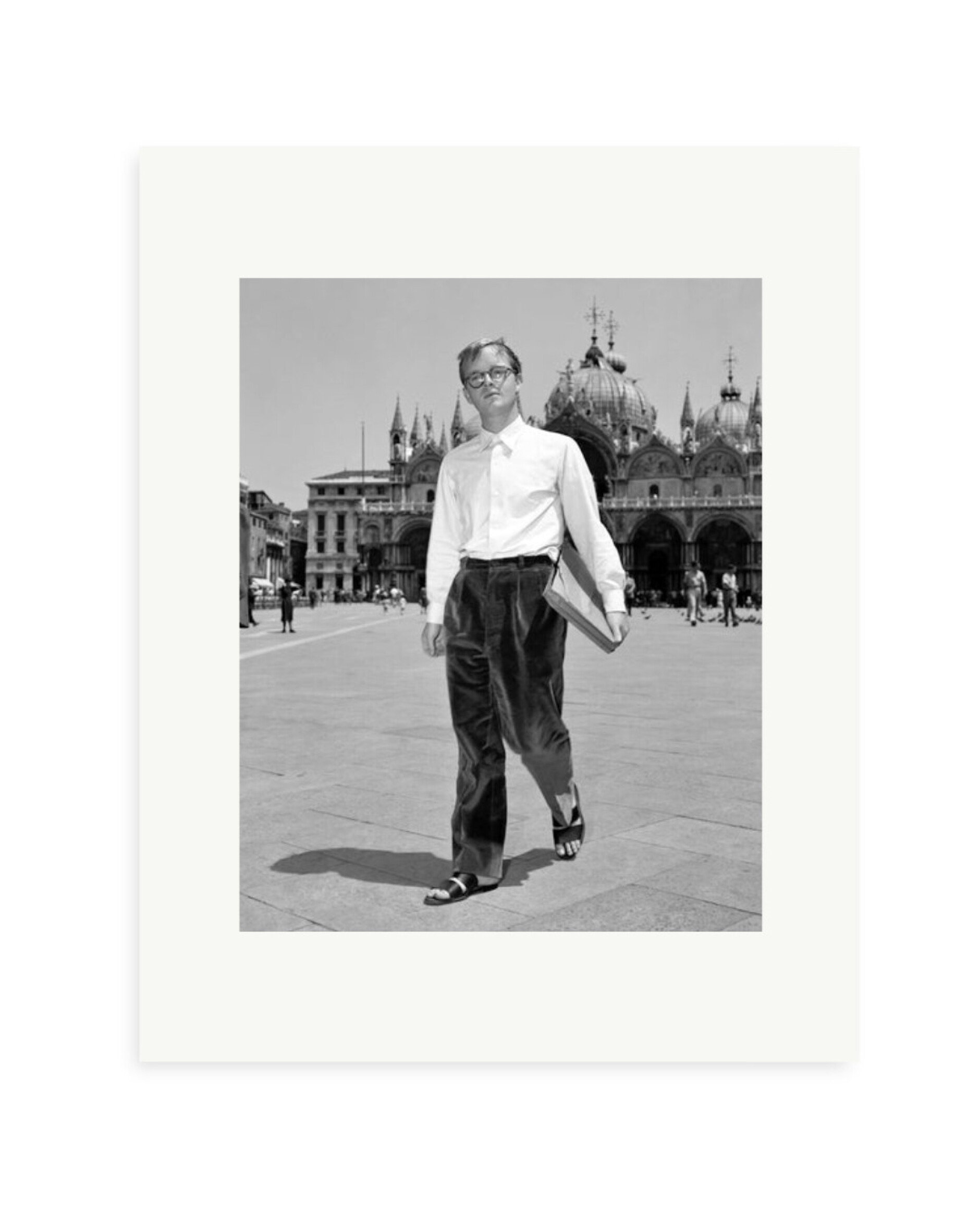 Walking in the Piazza San Marco Print Only / Small