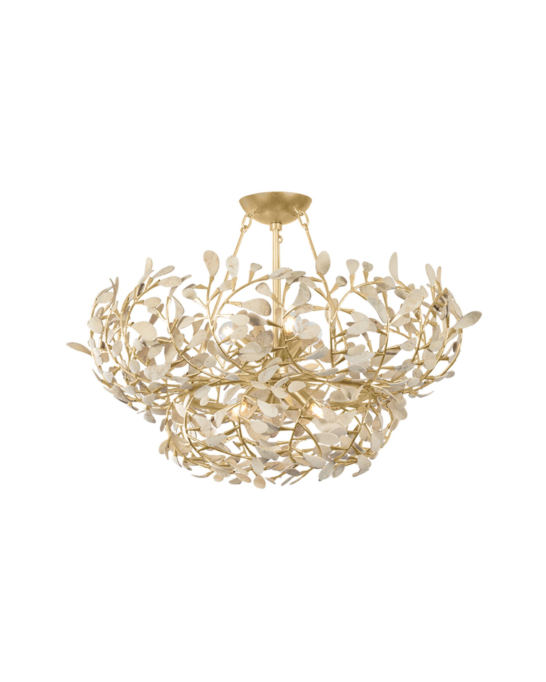Maybrook lysekrone vintage gold