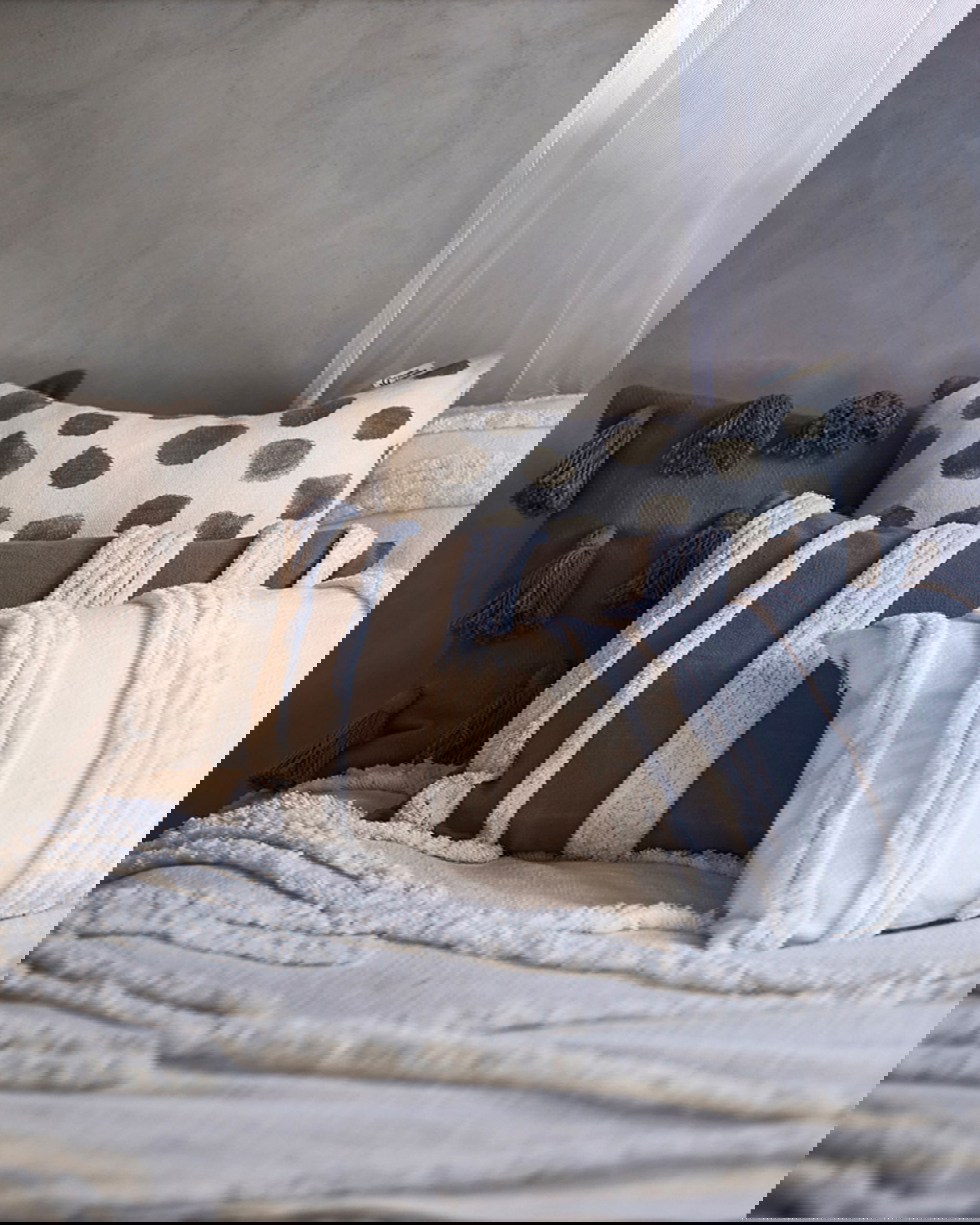 Lanka-tyynynpäällinen valkoinen OUTLET