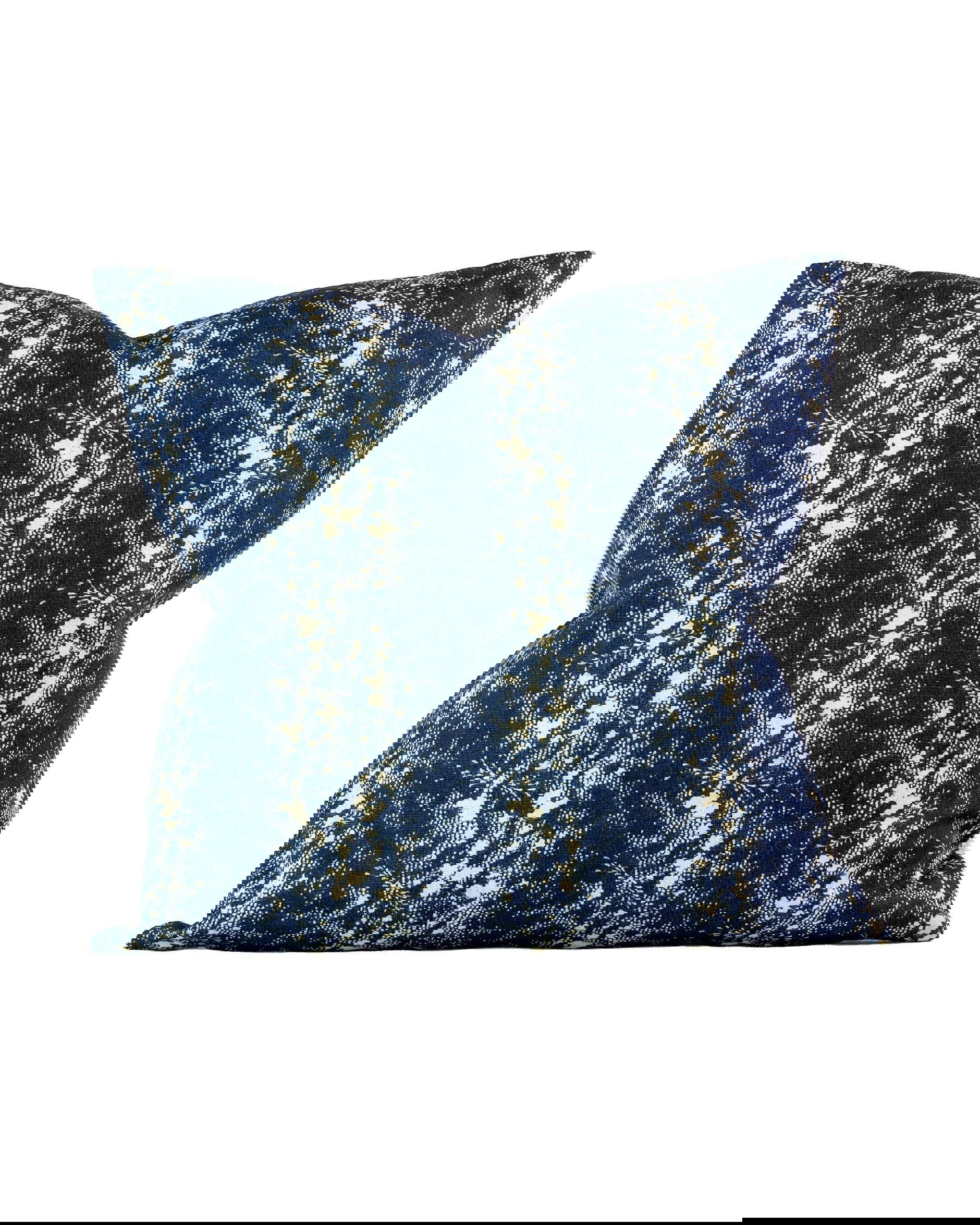 Barnacle Stripe cushion cover, dark blue