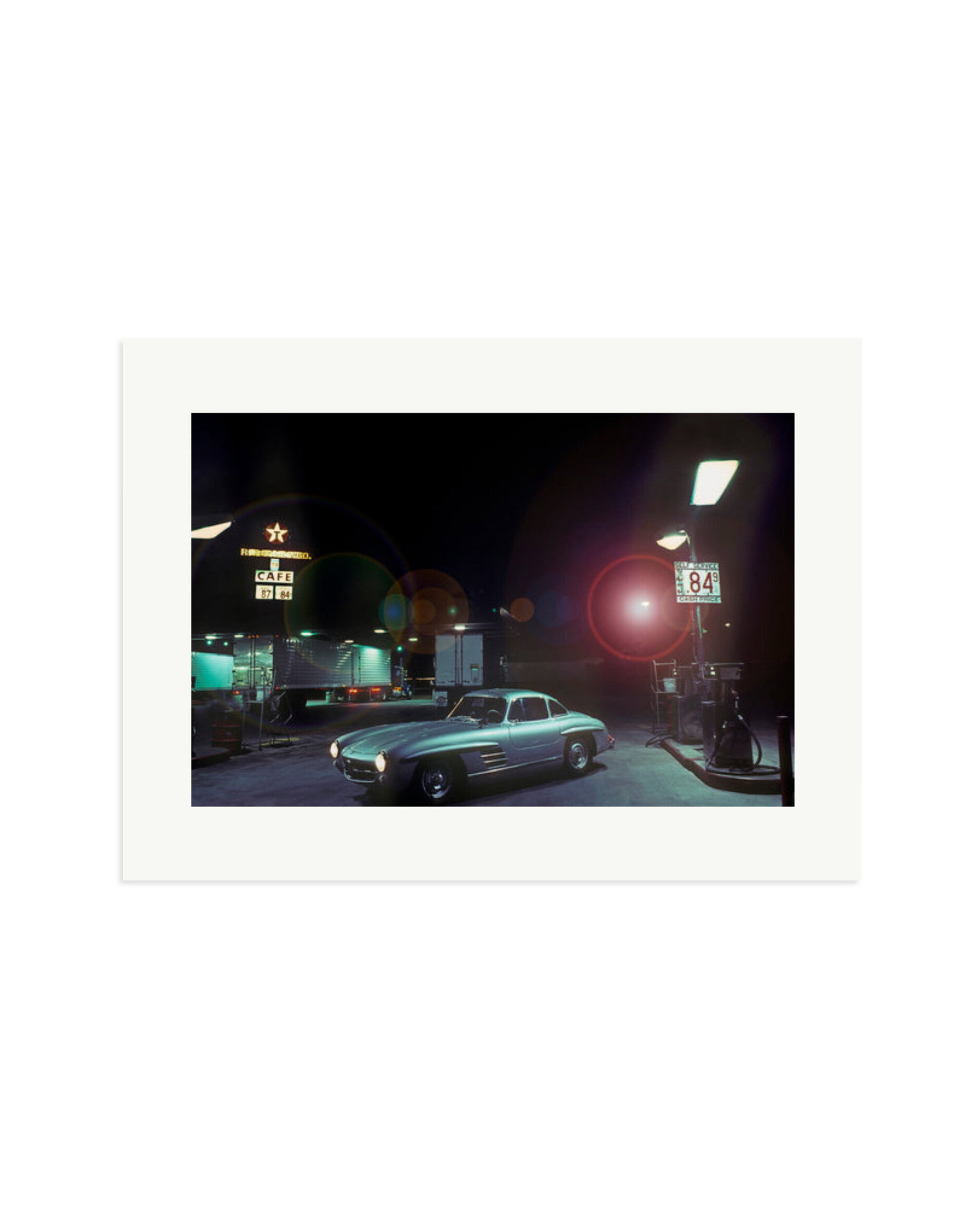 The Gas Station Print Only / XL