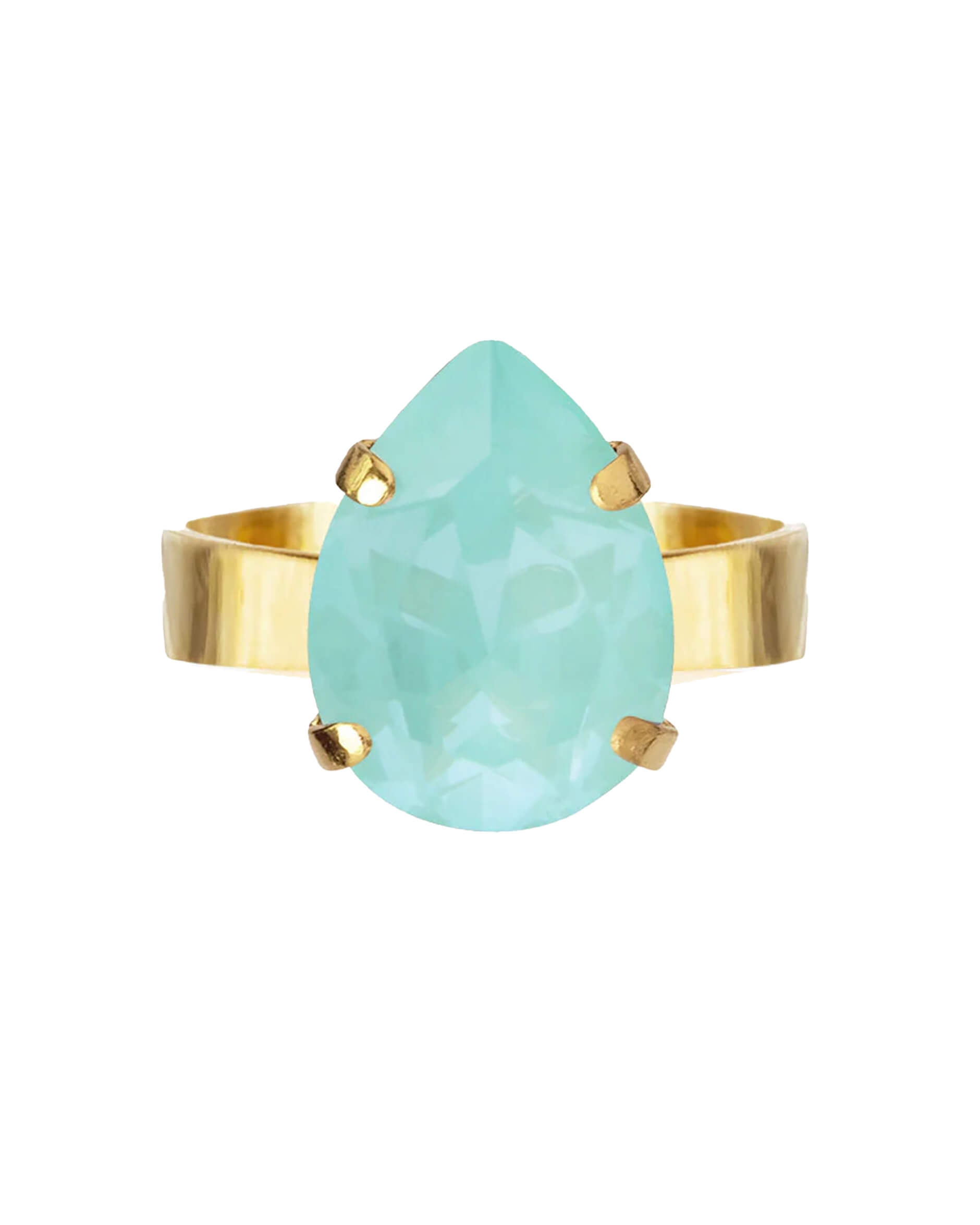 Mini Drop ring soft mint