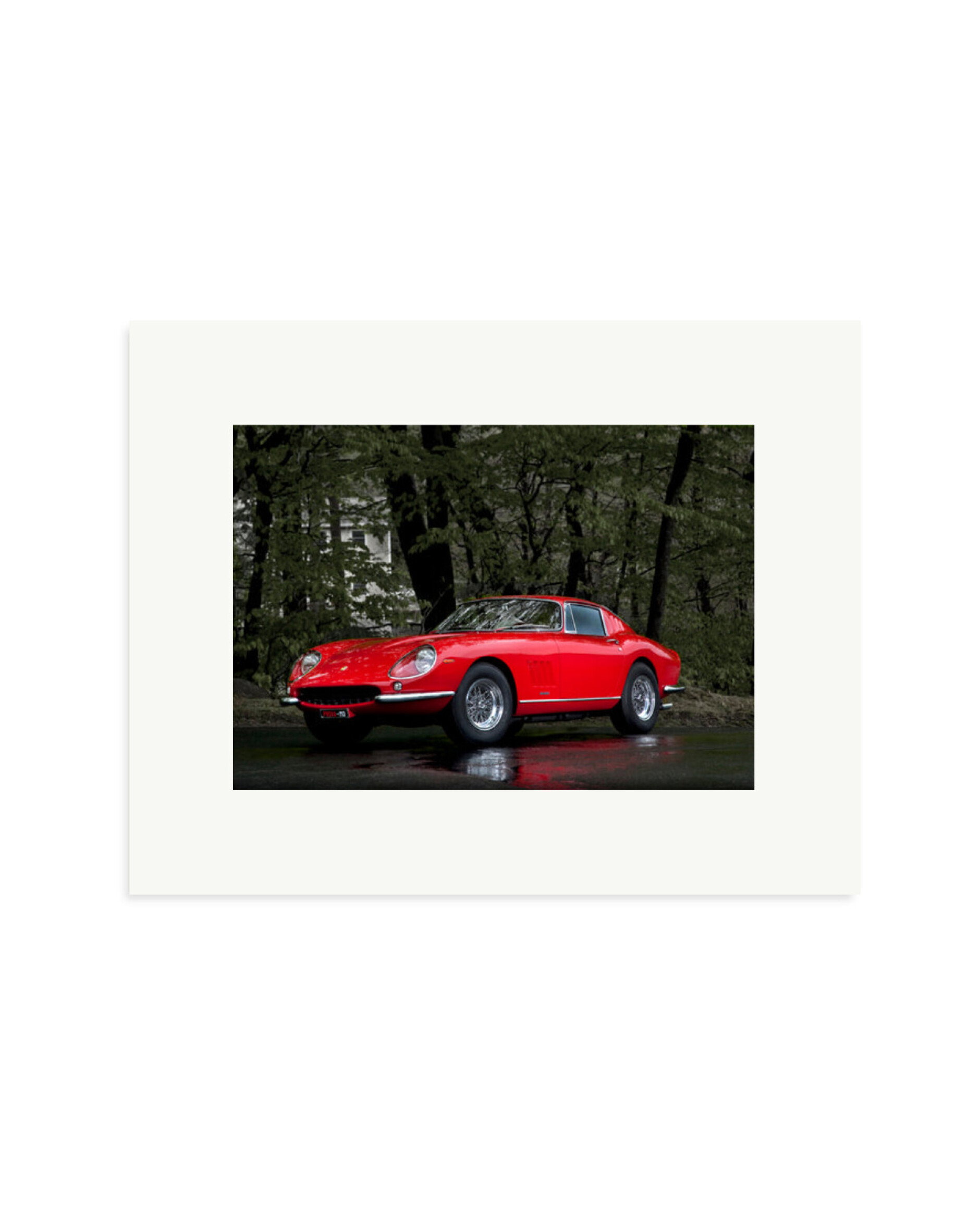 1967 Ferrari Print Only / Small