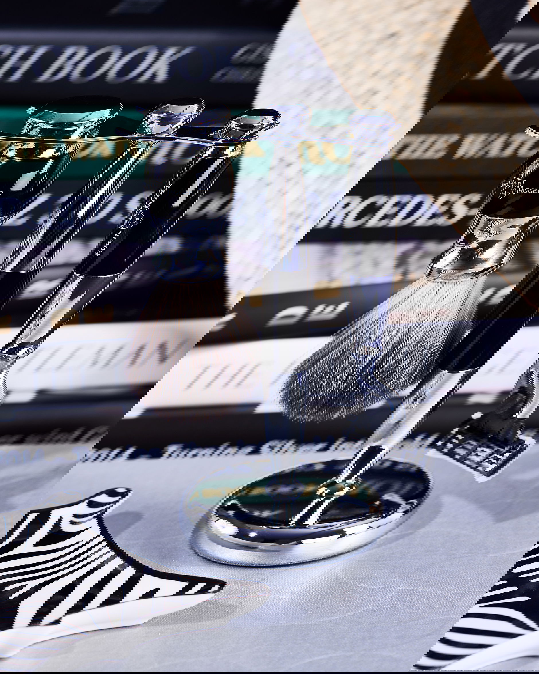 Edwin Jagger ‘Ebony’ 3-part shaving set