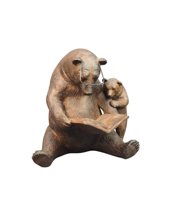 Bjørner dekorasjon brun