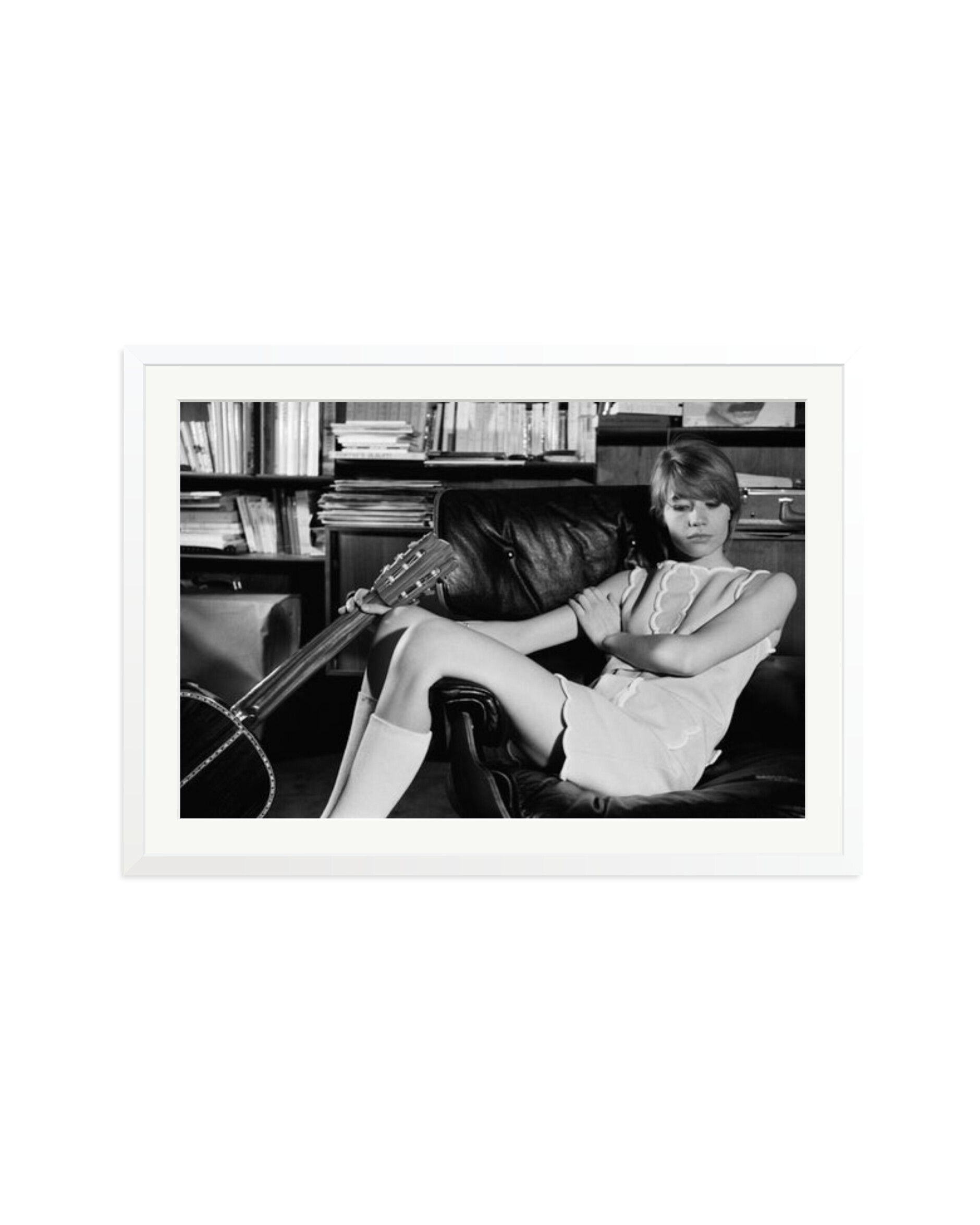 Francoise Hardy at Home White / XXL