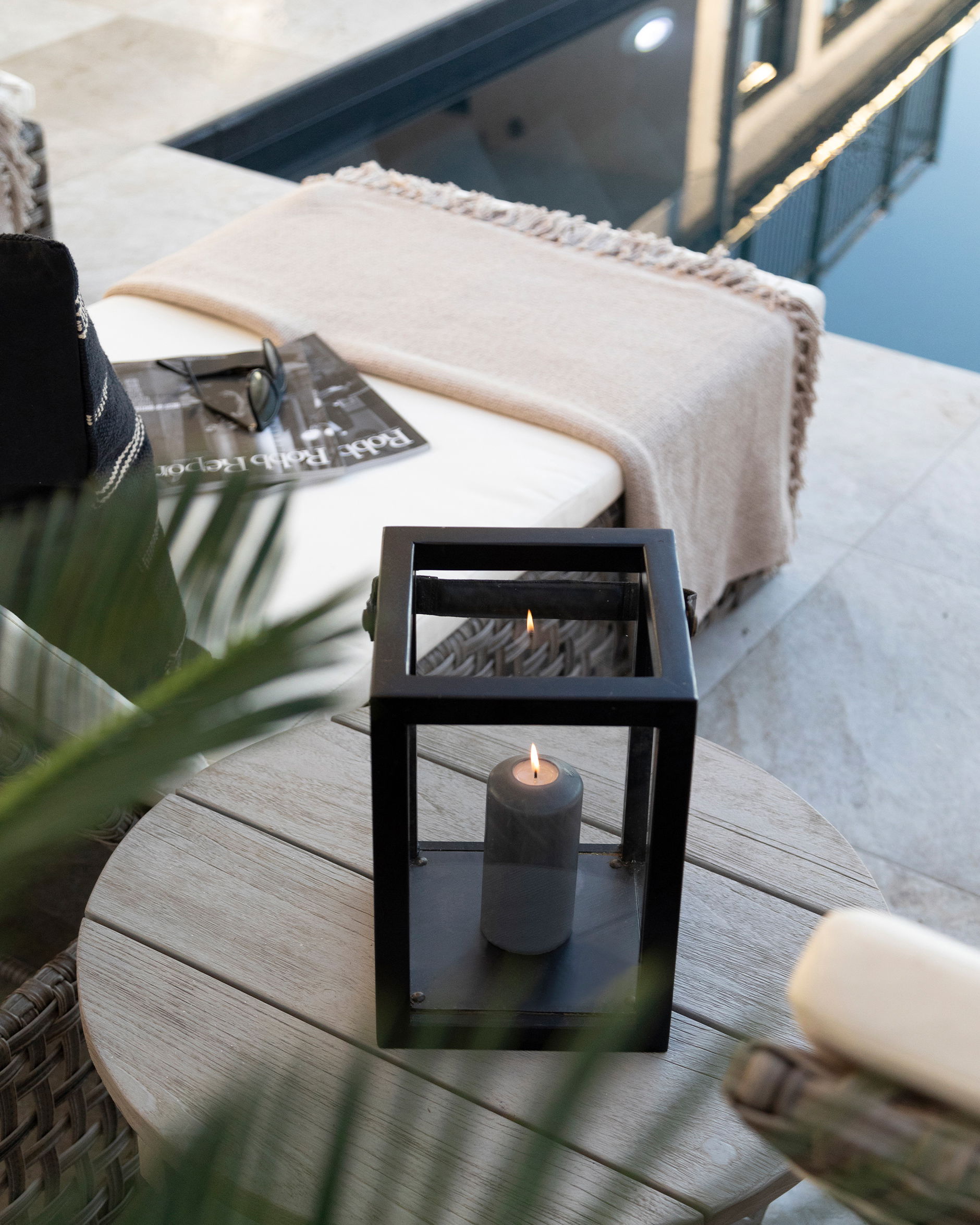 Orlando Sonnenliege Grau