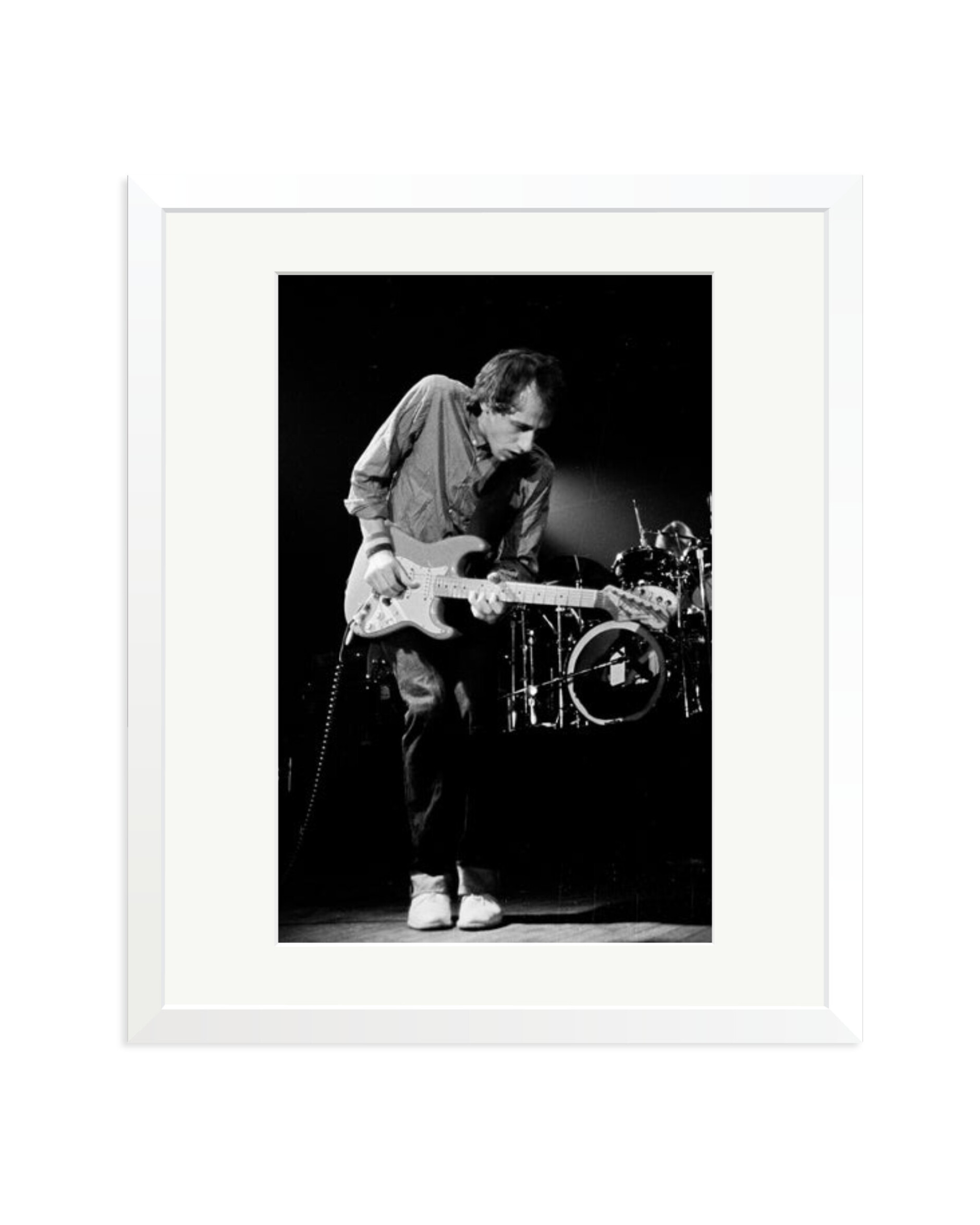 Dire Straits White / Large