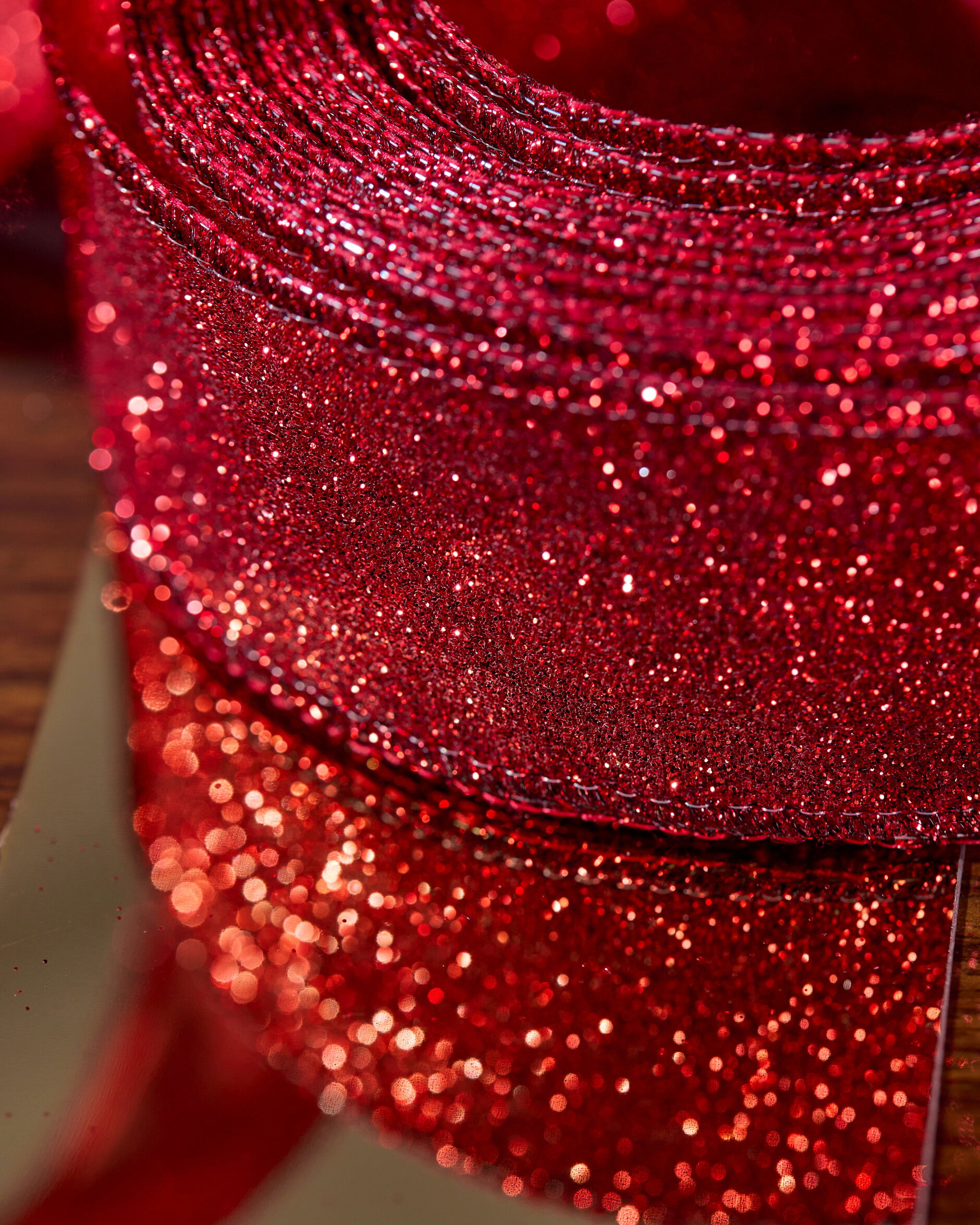 Katherine textielband rood 9m