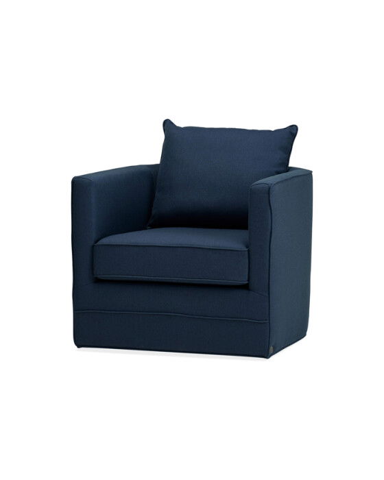 Monroe lænestol indigo