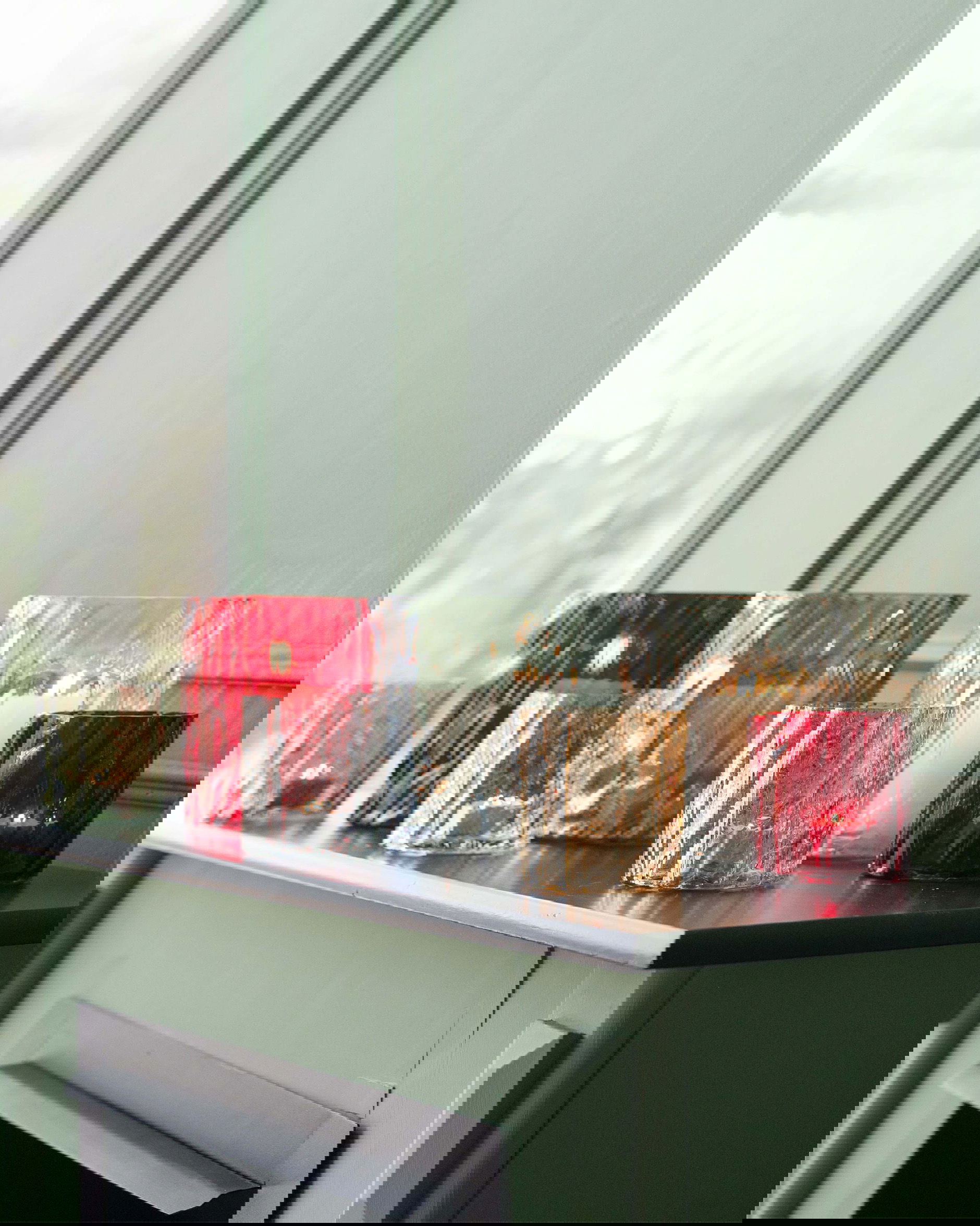 Vivienne theelichthouder groen