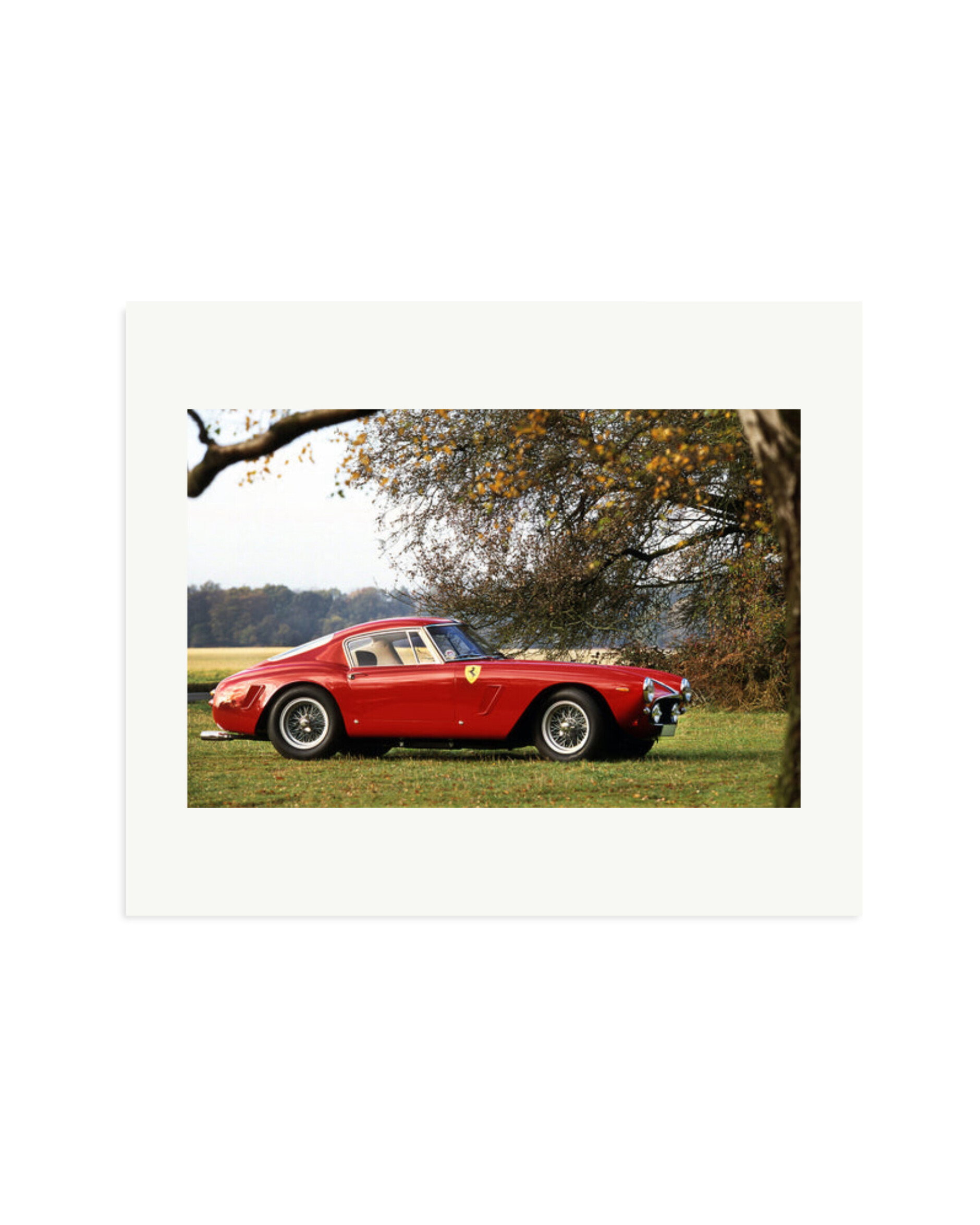Ferrari Competizione Print Only / Large