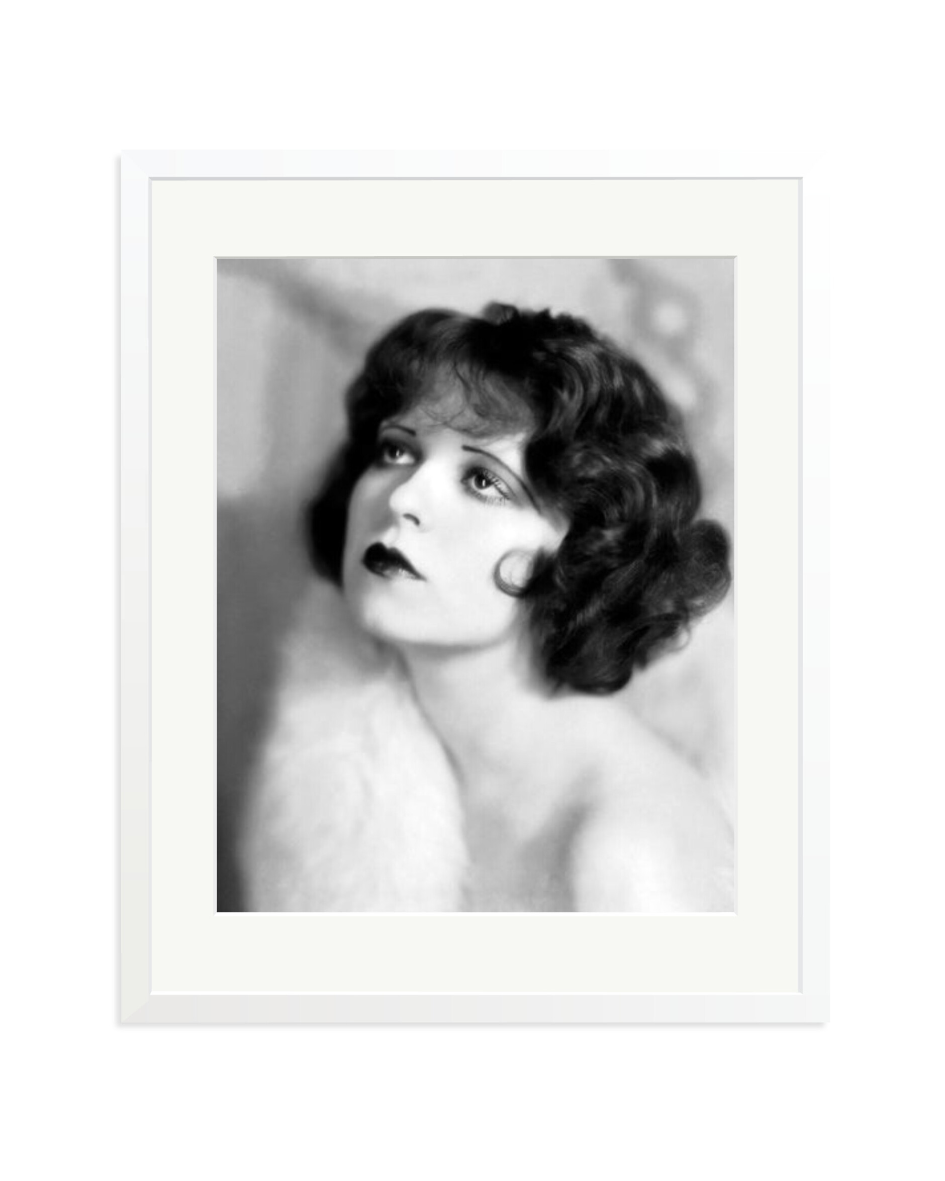 Clara Bow Portrait White / XL