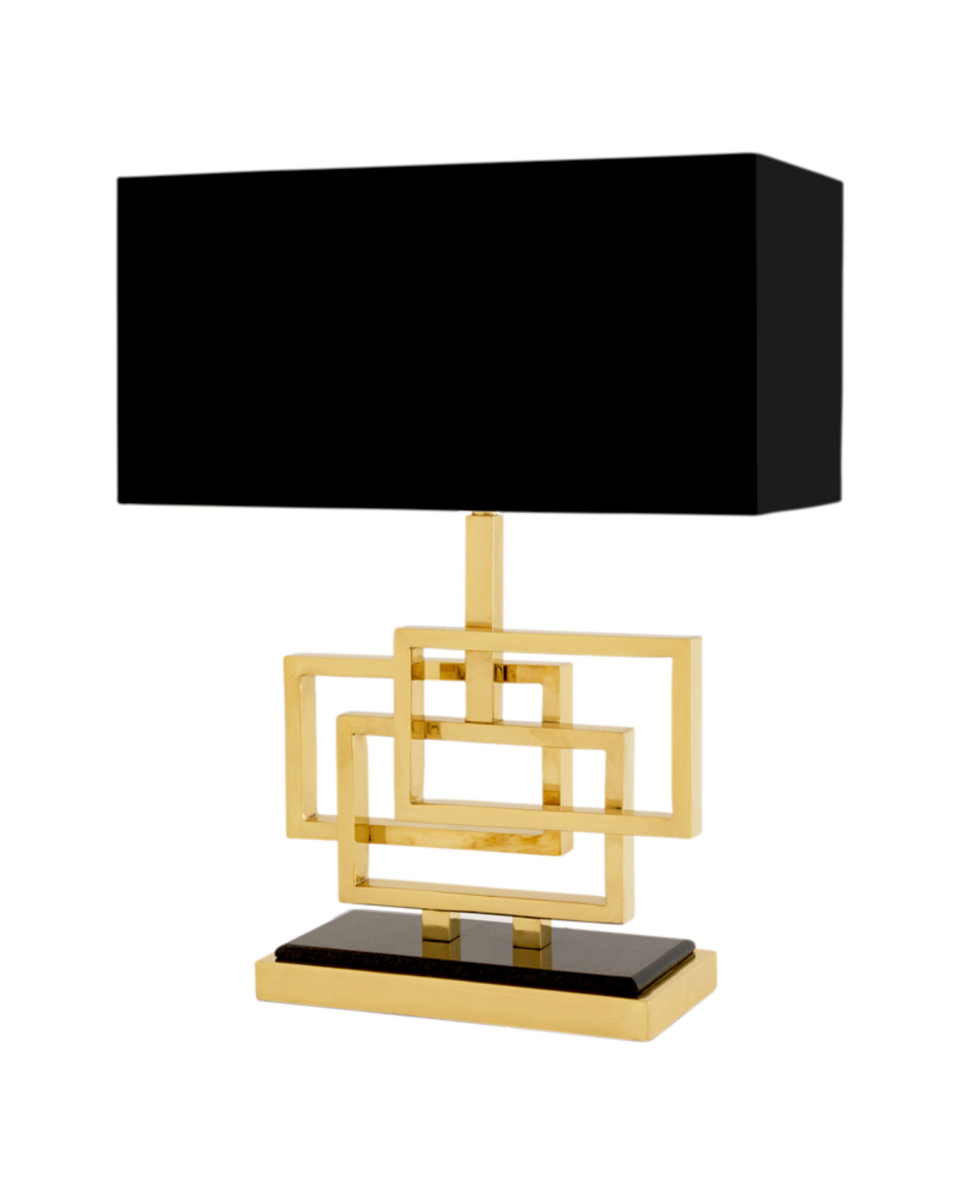 Windolf bordslampa polerad mässing