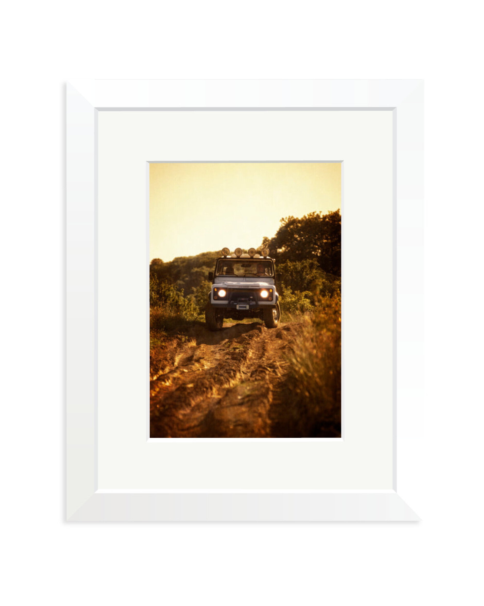 1996 Land Rover Defender White / Small