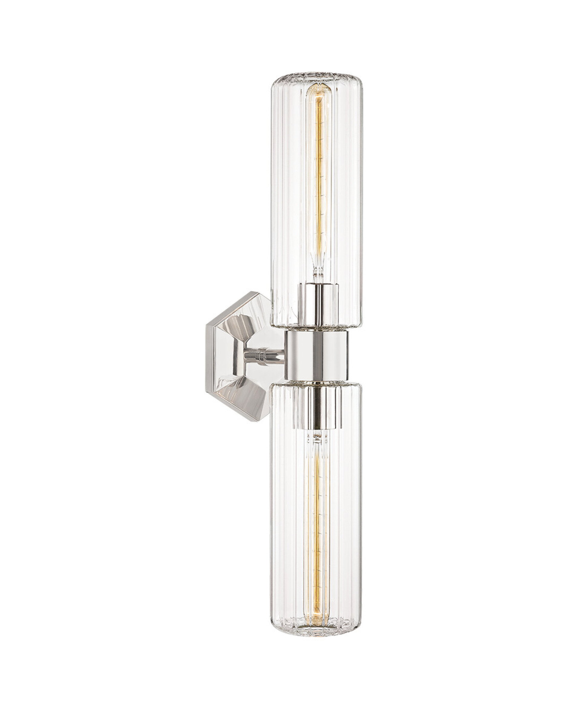 Roebling Wall Sconce Polished Nickel