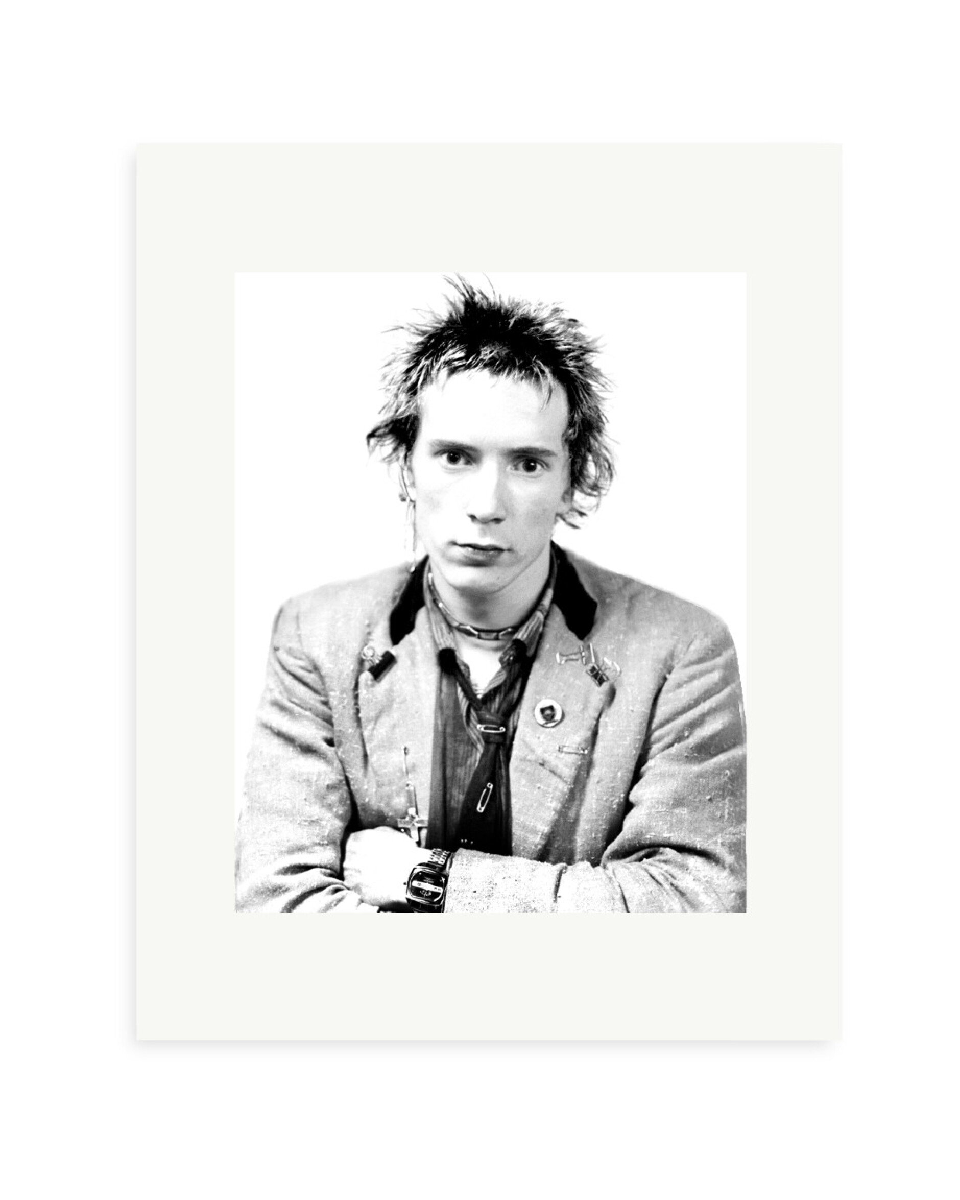 Johnny Rotten in Holland Print Only / Small
