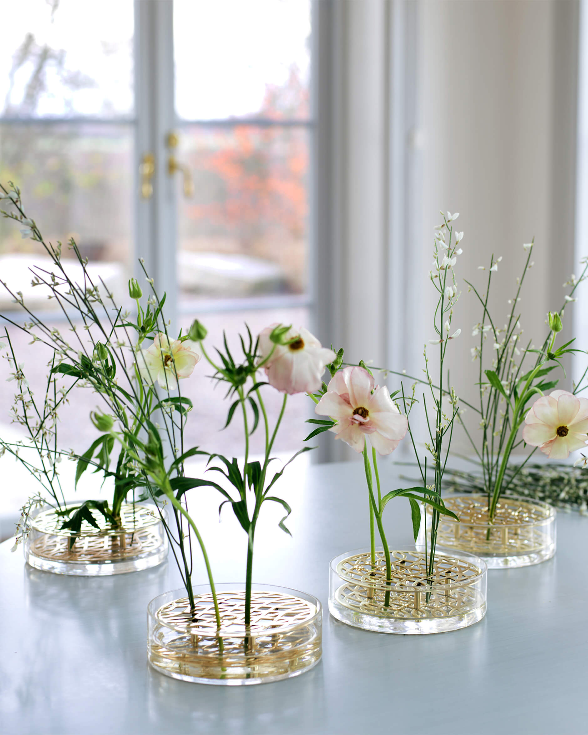 Äng Pond vas mässing