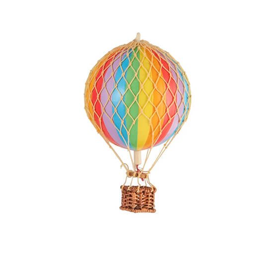 Rainbow - Floating The Skies luftballong rosa