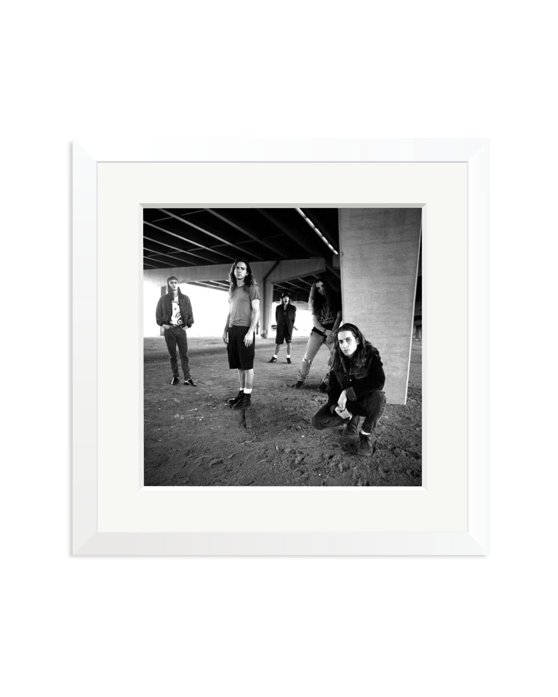 Pearl Jam in 1991 White / Medium