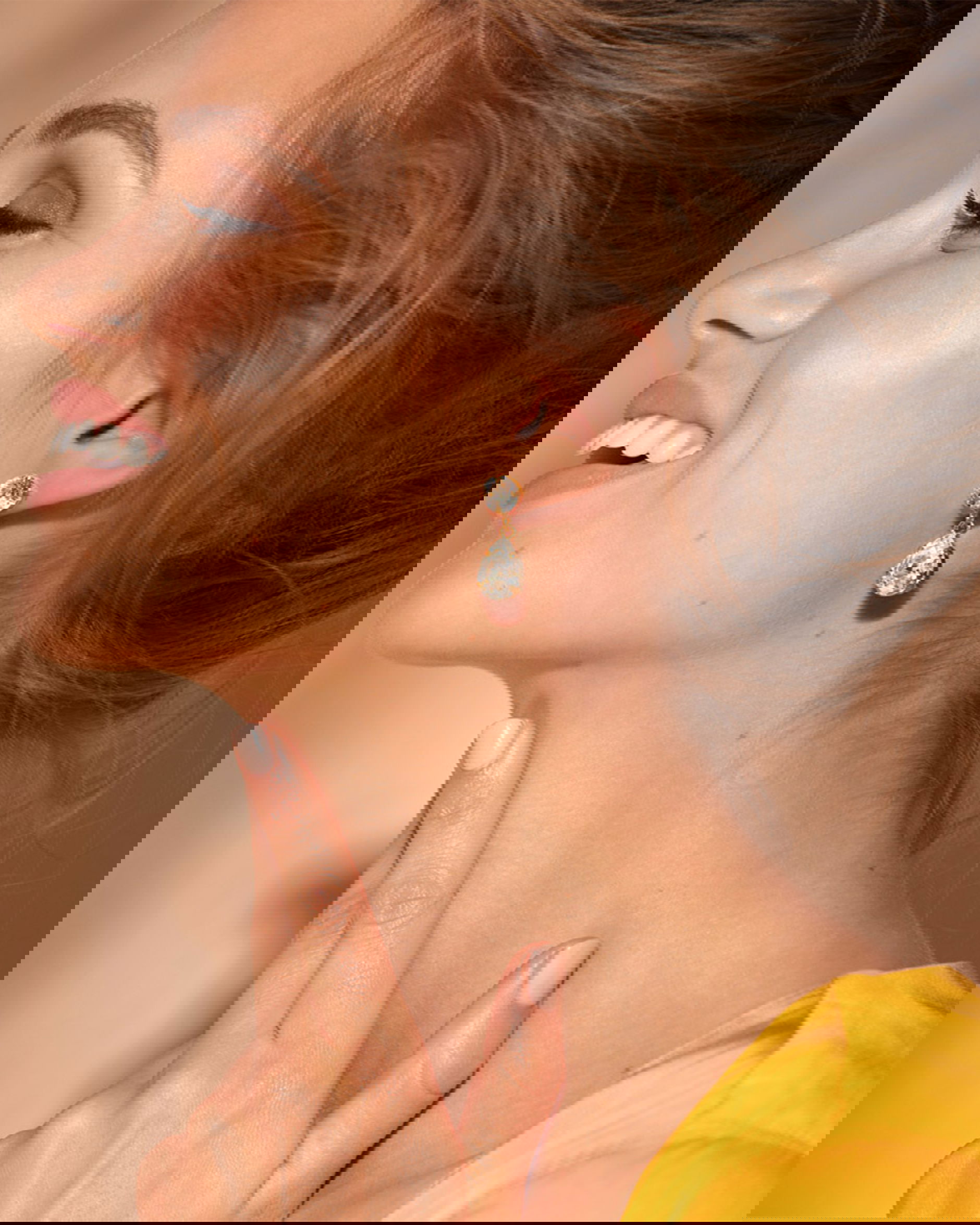 Mini Drop örhängen crystal