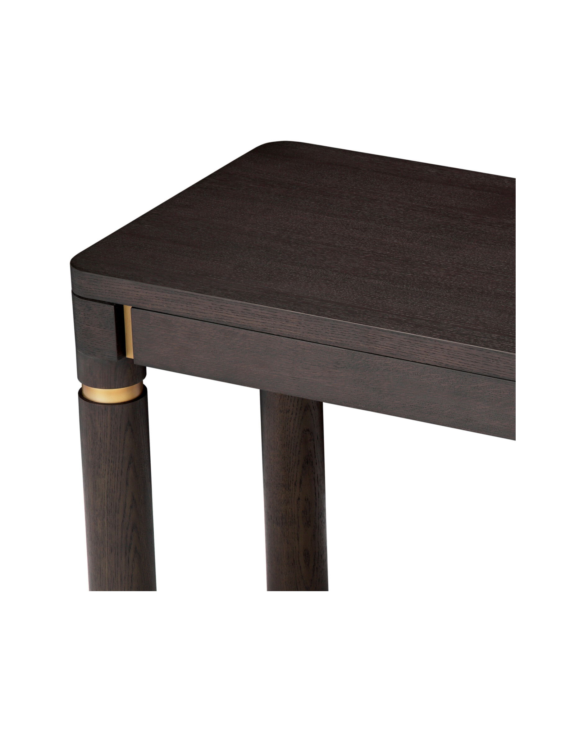 Carmel schreibtisch mocha eiche furnier