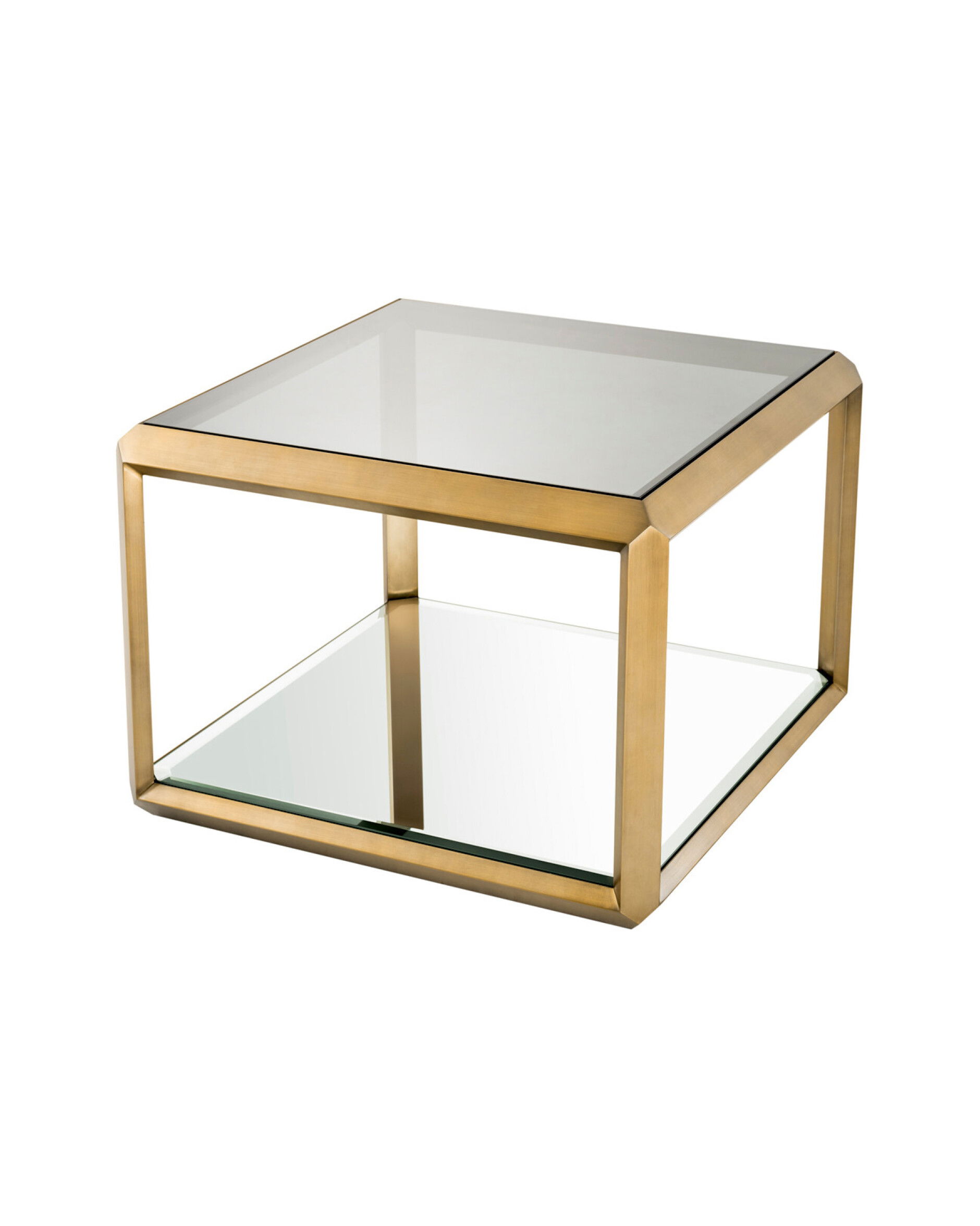 Callum bijzettafel messing