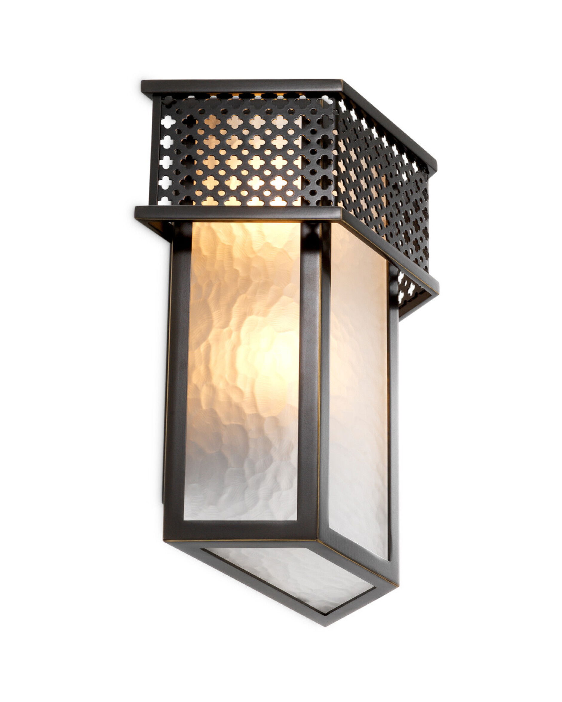 Minerva wandlamp brons