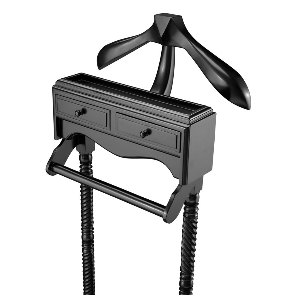 Jaquet-vaateteline, musta