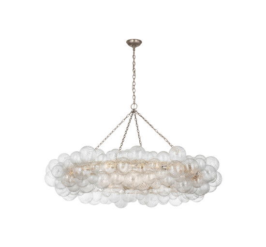 null - Talia 63" Ring Chandelier Gild