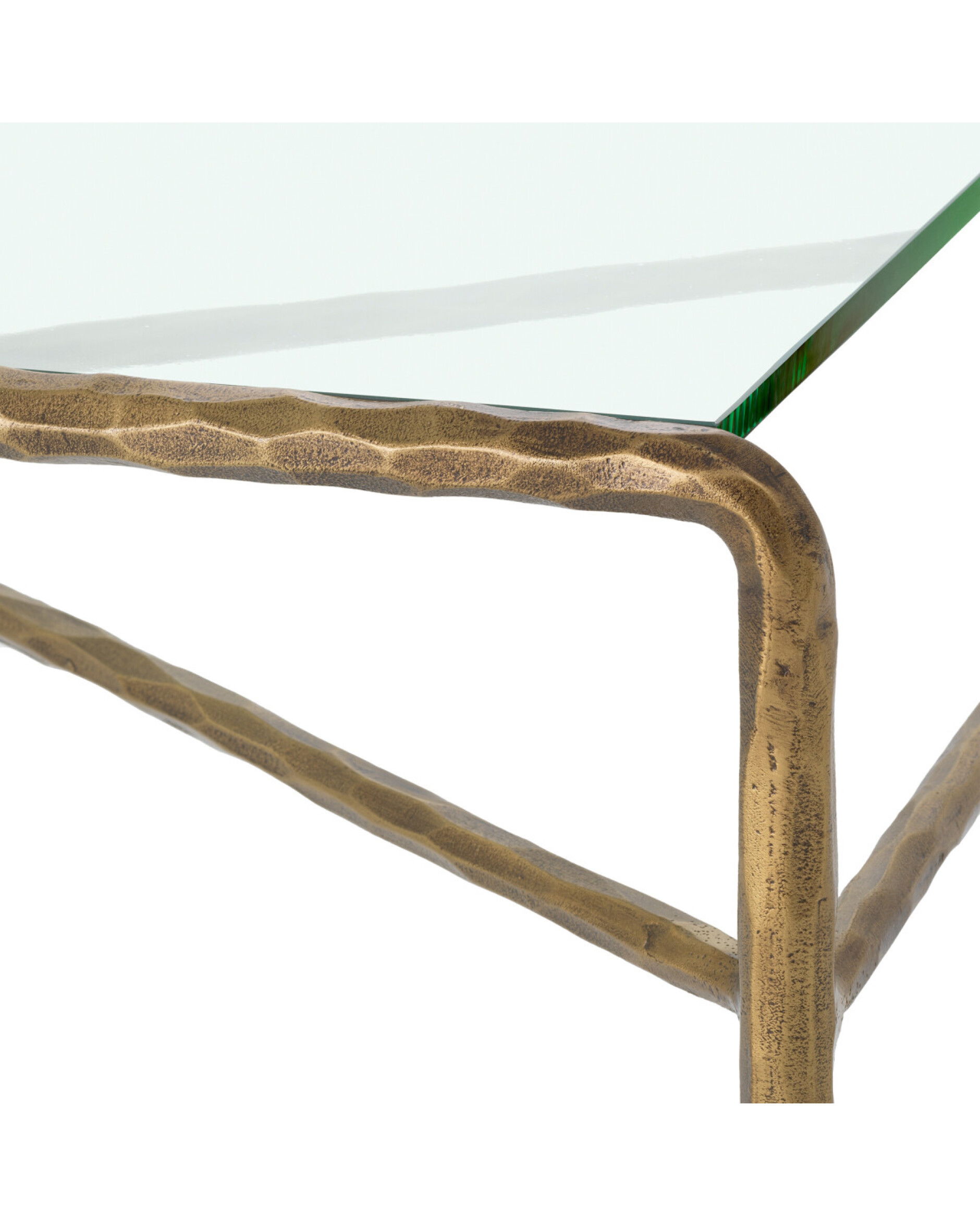 Xandria-sohvapöytä antiikkimessinki