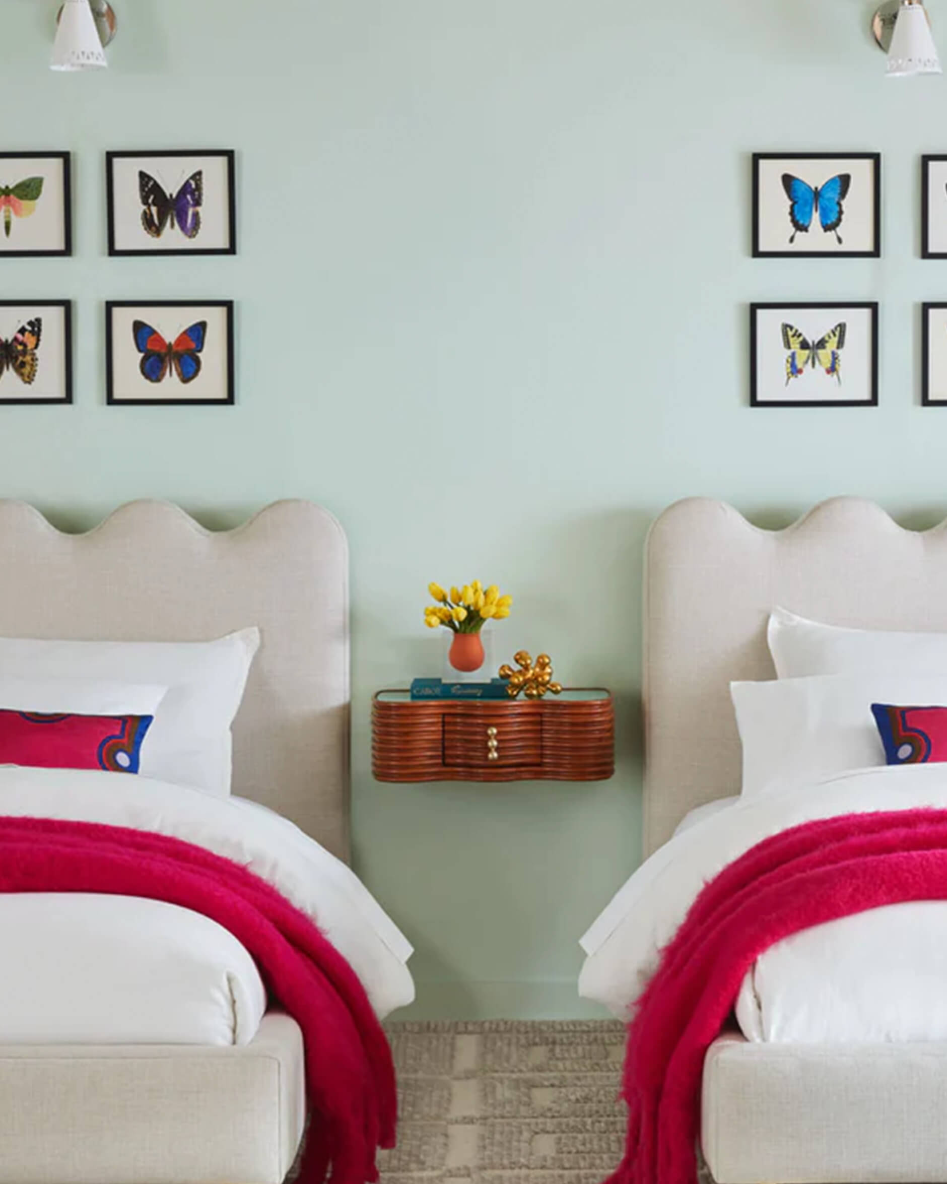 Bel Air Mini Scoop vas orange