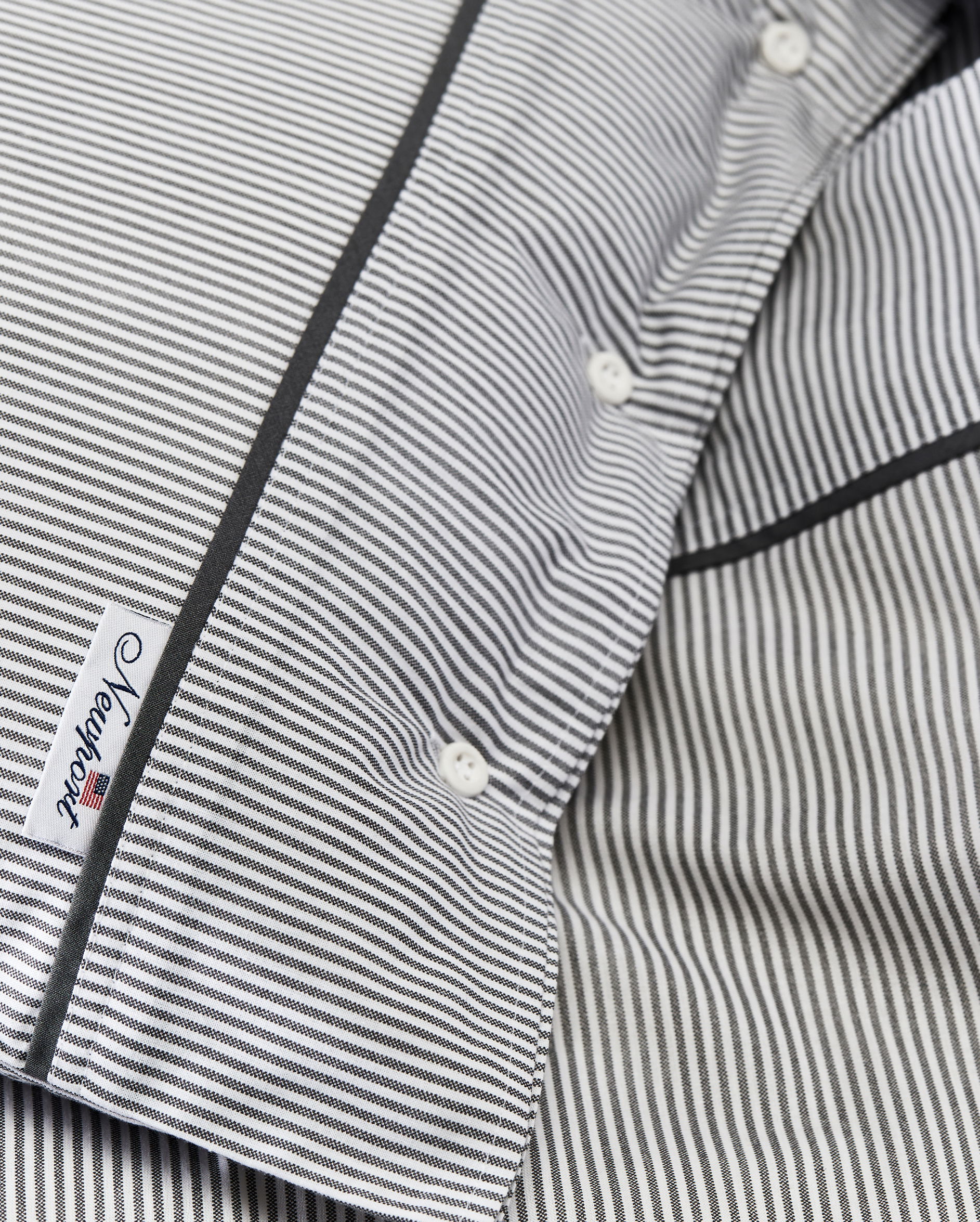 Riverhead Kopfkissenbezug Grau/Weiß 2er-Pack