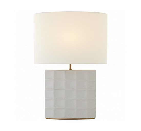 White - Struttura Medium Table Lamp Porous White